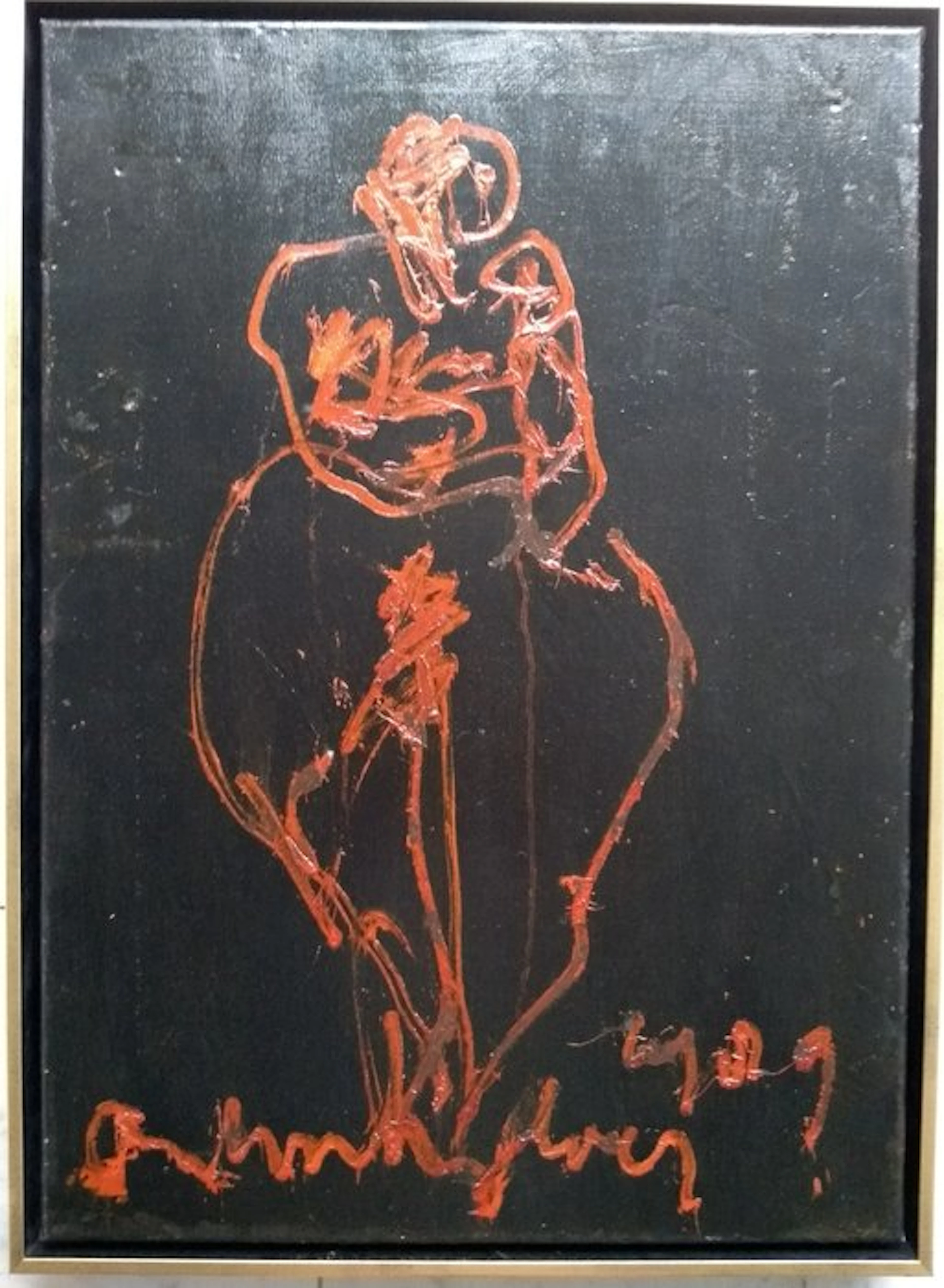 Anton Heyboer (1924-2005) - Madonna = Moeder met kind