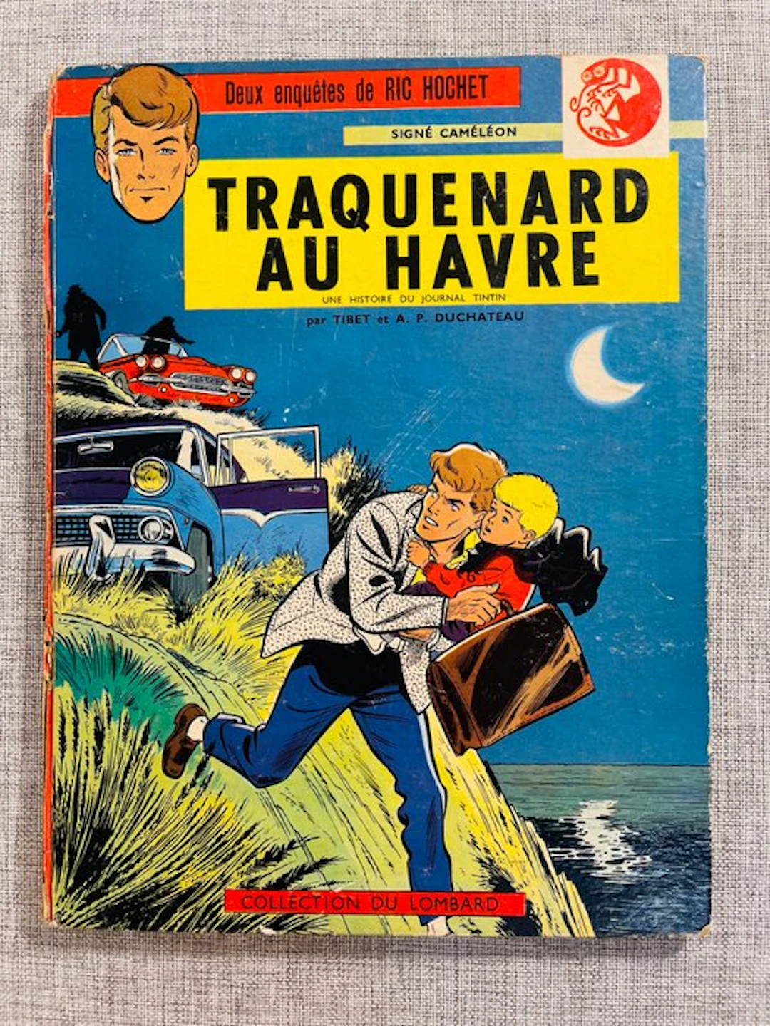 Ric Hochet T1 - Traquenard au Havre - C - 1 Album - First edition - 1963