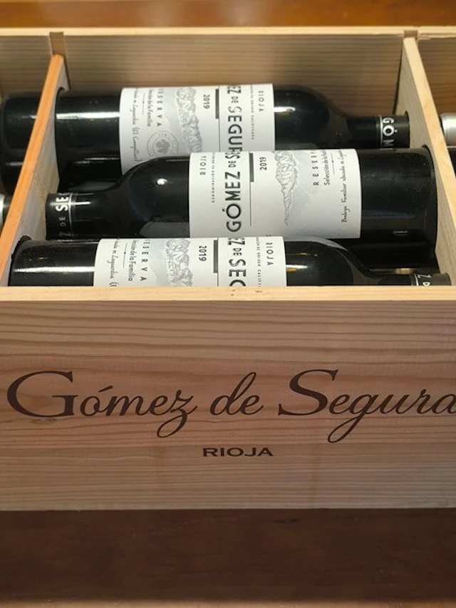 2019 Gómez de Segura - Rioja DOC, Reserva - 6 Bottles (0.75L)