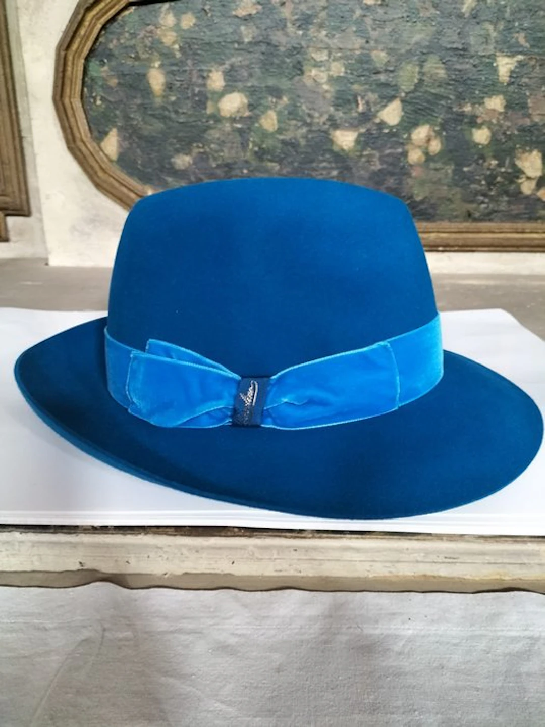 Borsalino - Hat (1) - Rabbit, Velvet