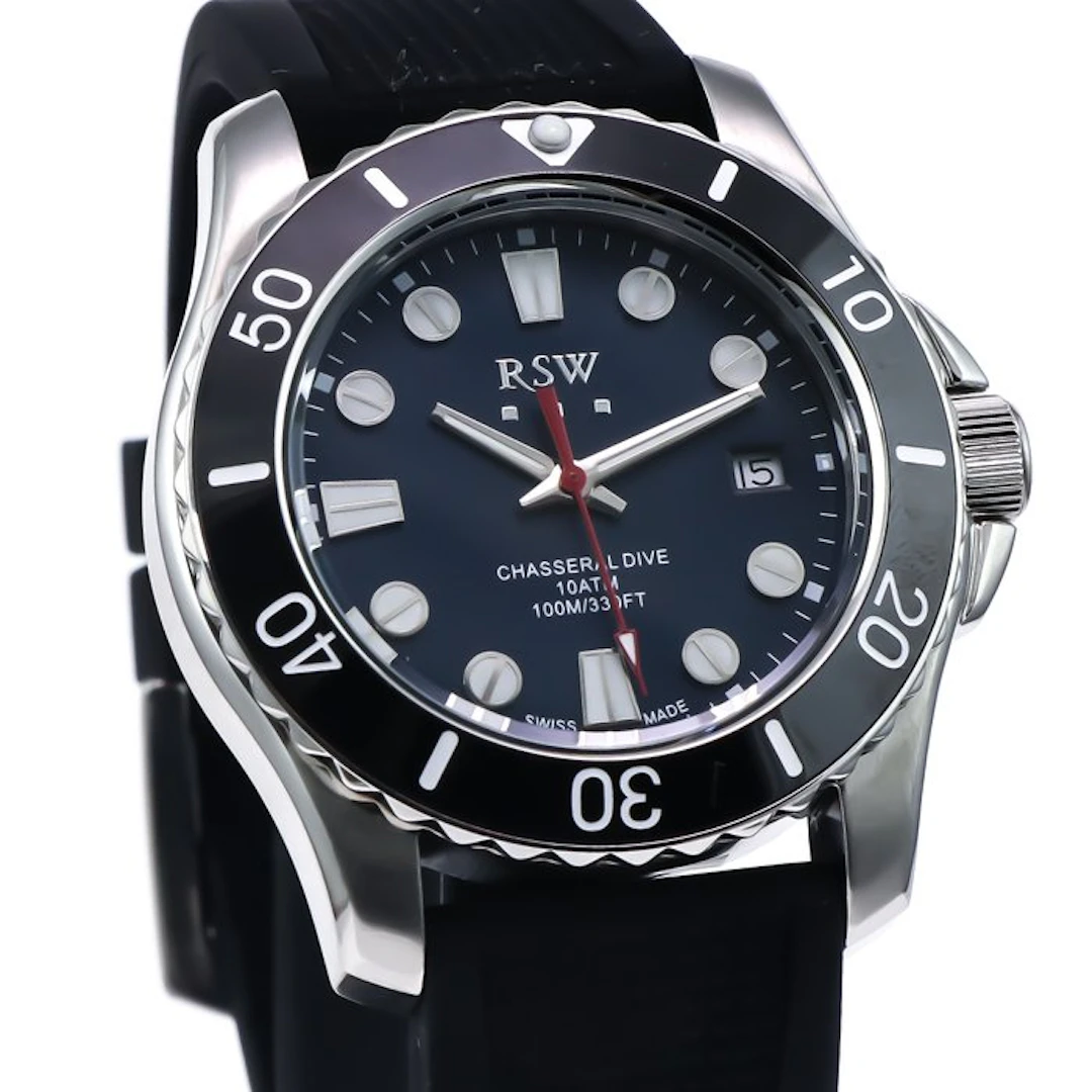 RSW - Chasseral Dive Quartz Swiss Watch - RSWM137-SX-9...