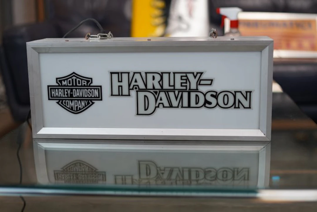 Harley-Davidson - Harley-Davidson illuminated sign - Sign - Plastic