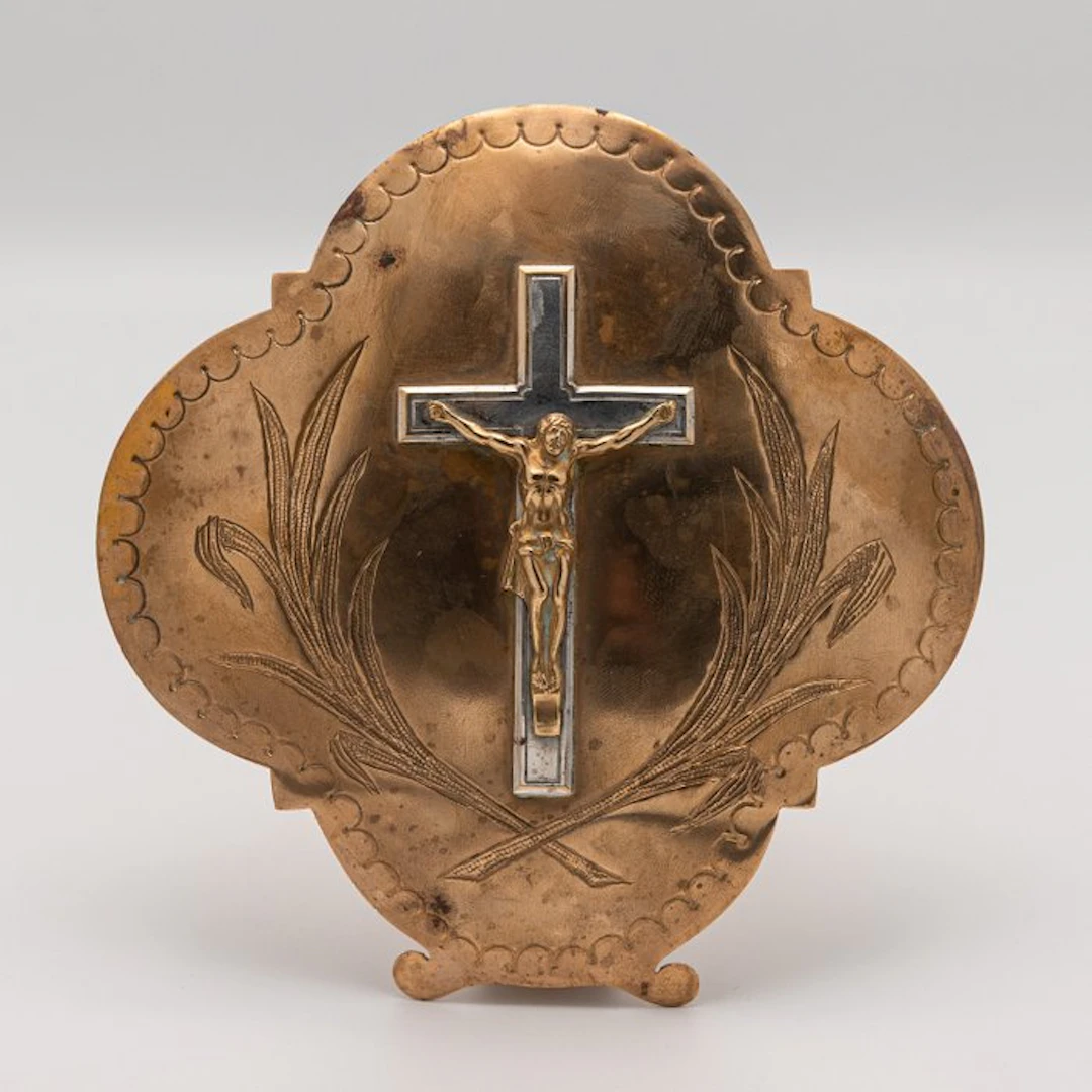 Paxtafel, 19th century - Brass - 1850-1900