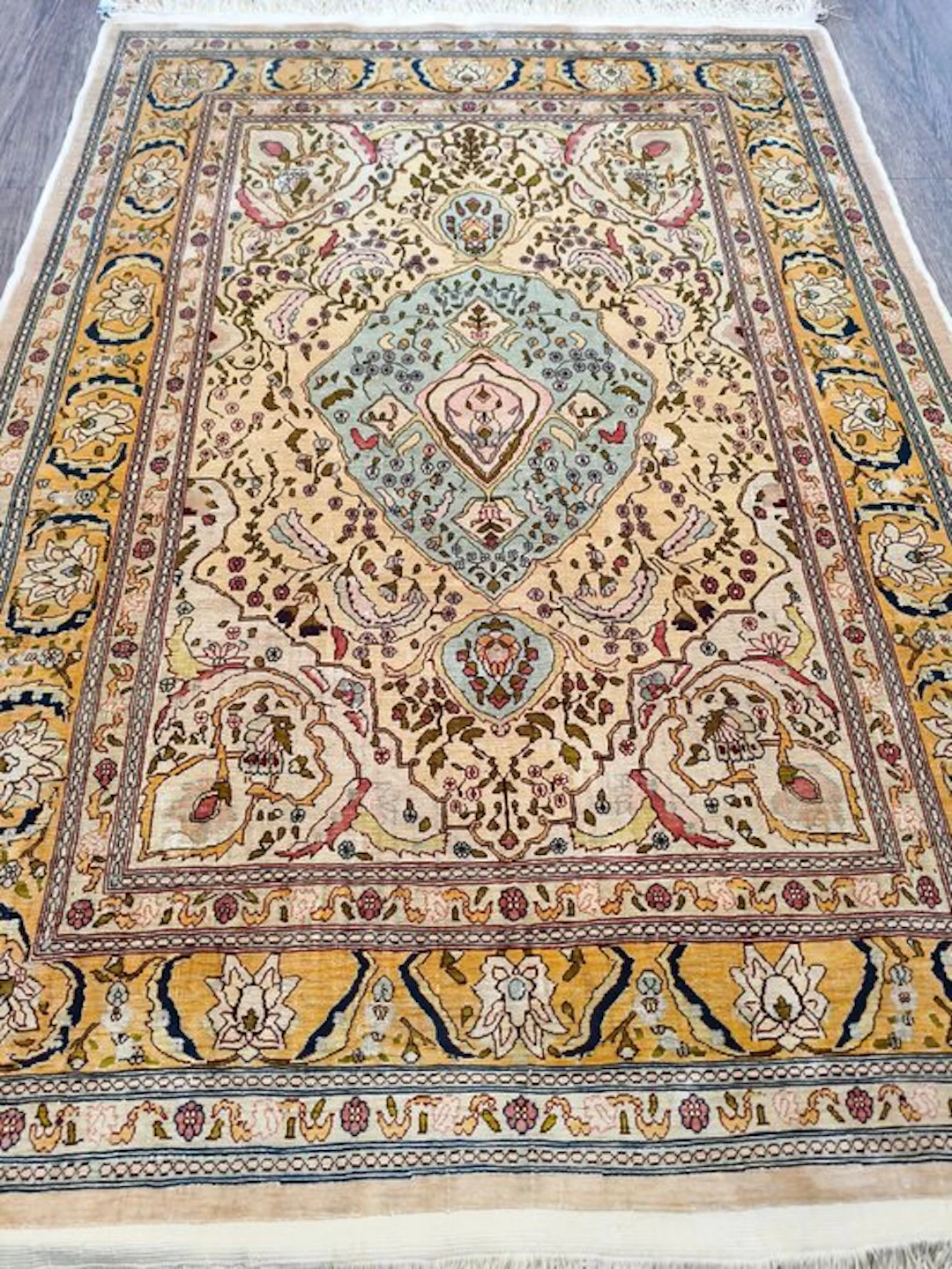 Hereke - Hereke - Hereke - Rug - 155 cm - 94 cm - Authentic HEREKE silk rug