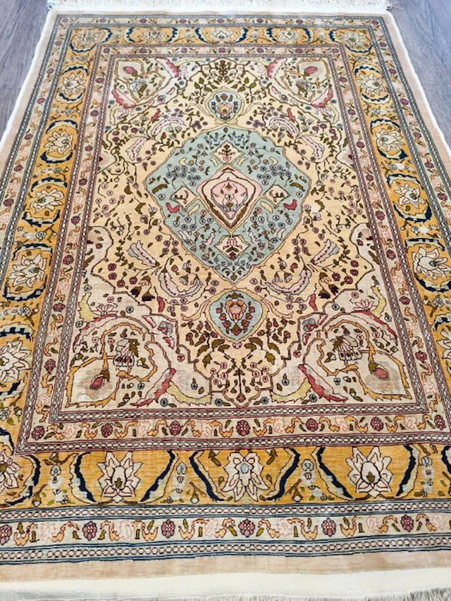 Hereke - Hereke - Hereke - Rug - 155 cm - 94 cm - Authentic HEREKE silk rug