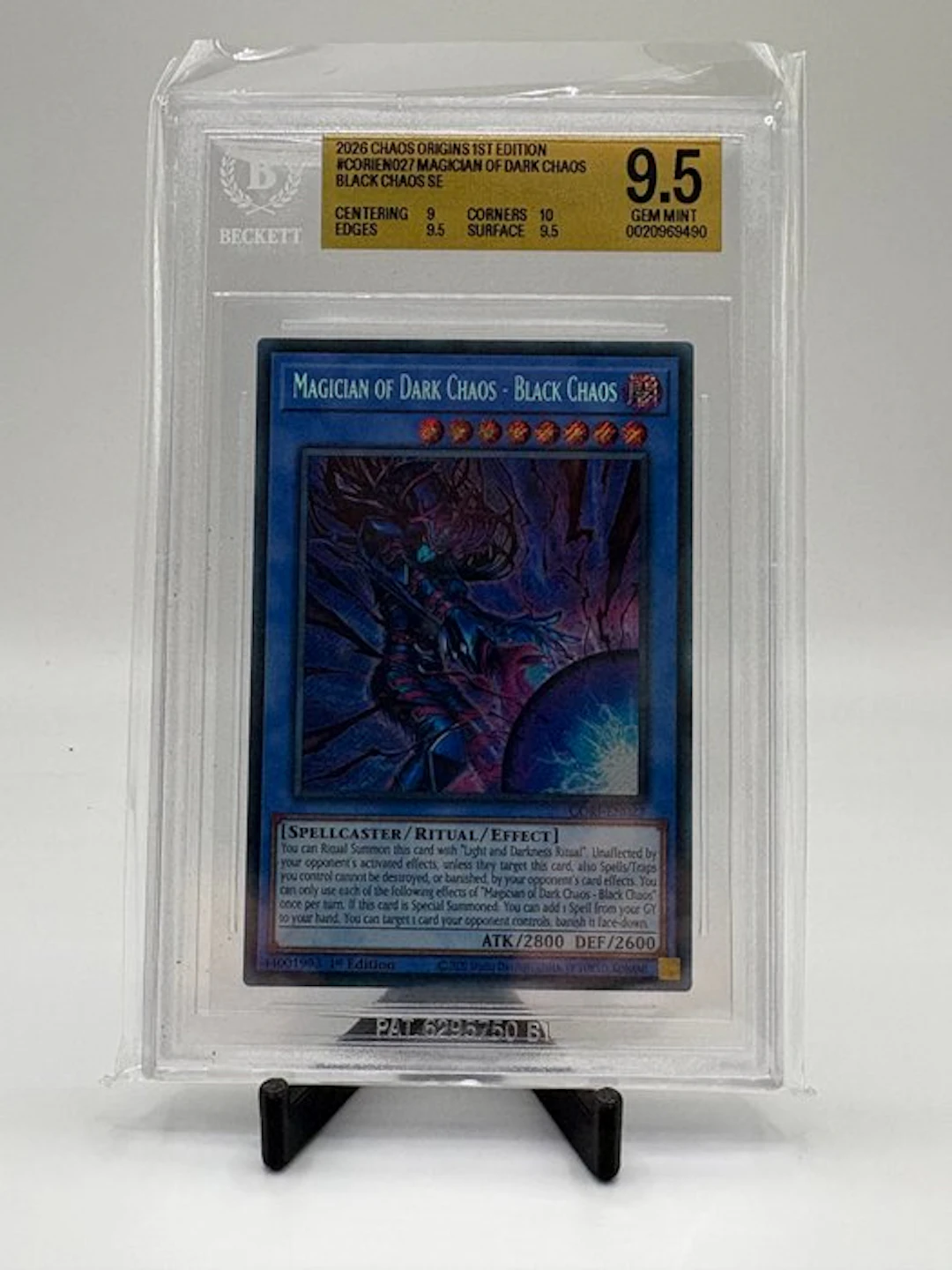 Konami - 1 Graded card - Yu-Gi-Oh! - Magician of Dark...