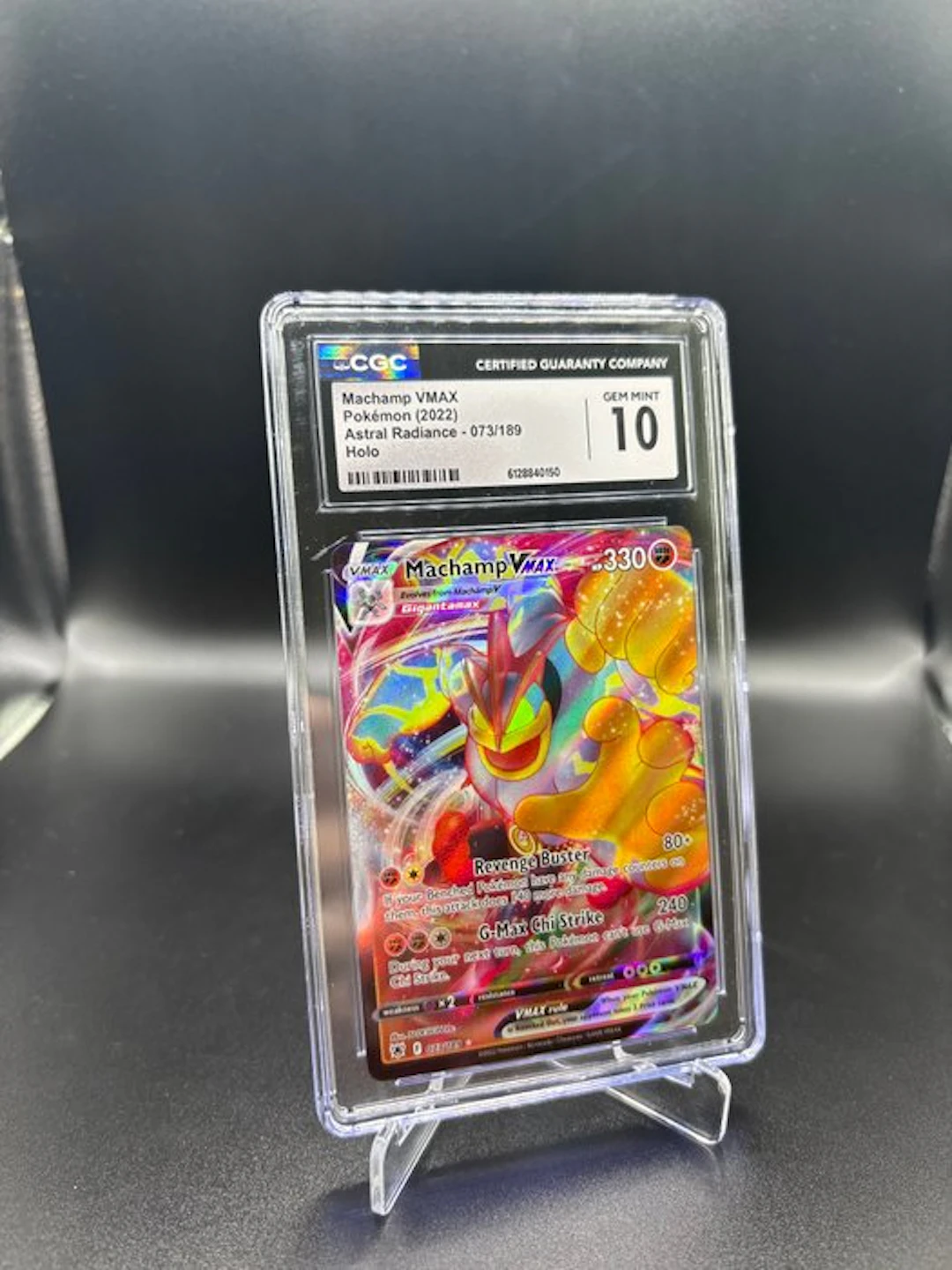 Pokémon - 1 Graded card - Machamp 073 Astral Radiance - CGC 10