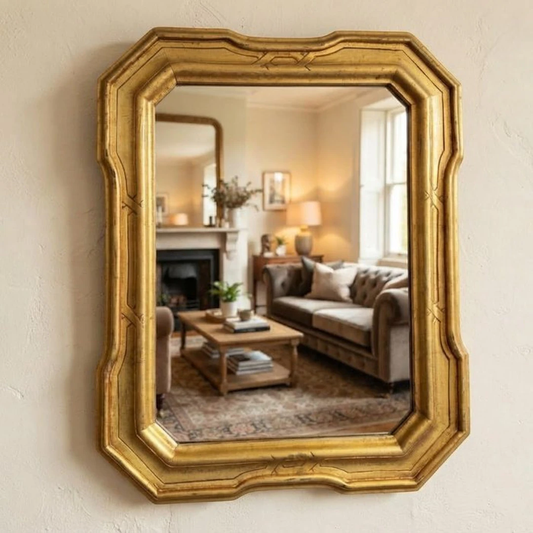 Manifattura italiana - Wall mirror- scantonato - Wood