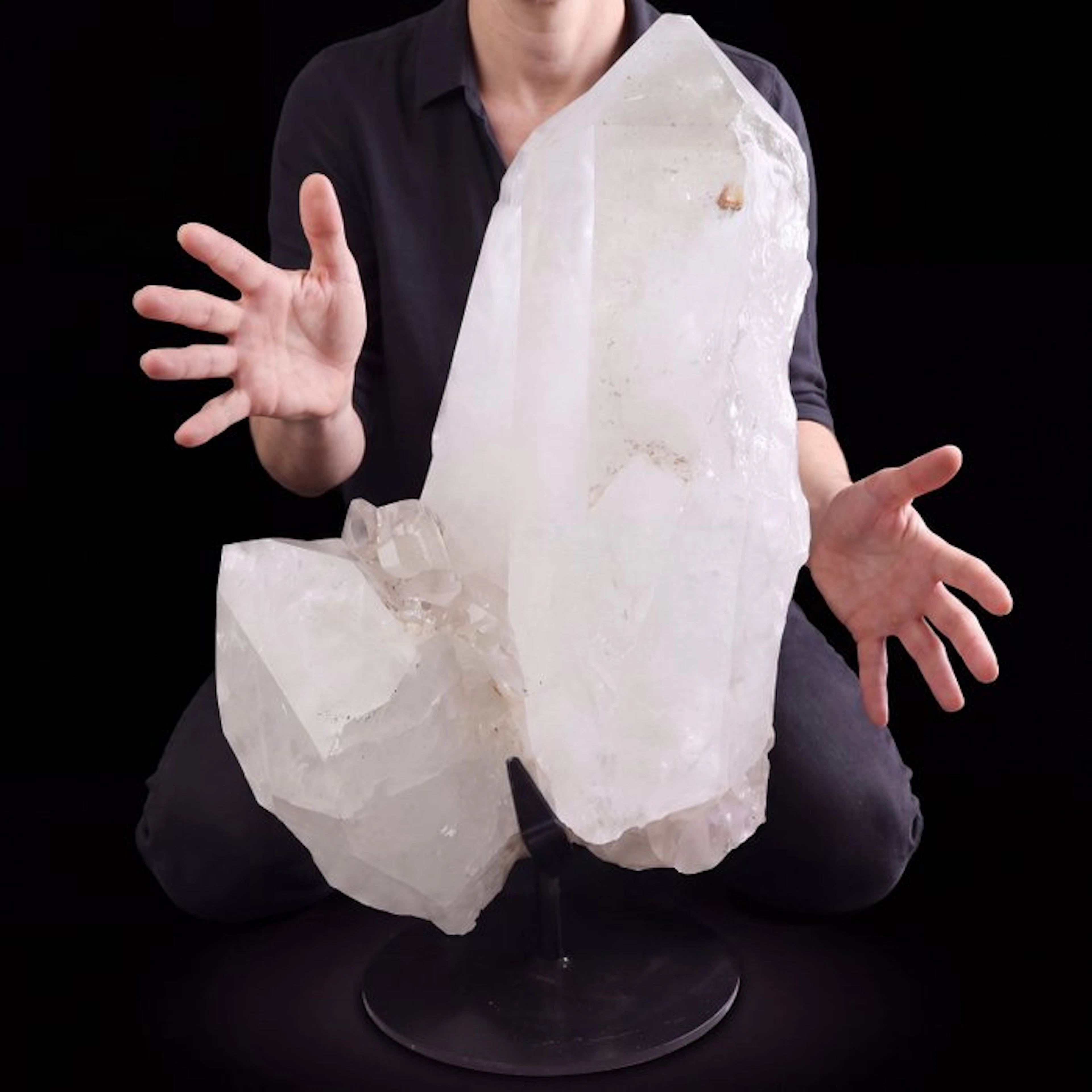 MuseumPiece - Lemurian Quartz 'Japan Law Twin' - Interior...