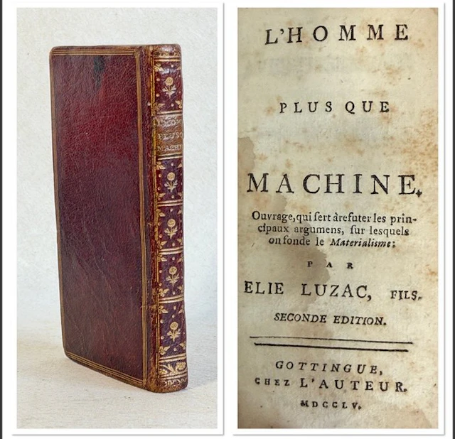 Elie Luzac - L’homme plus que Machine - 1755