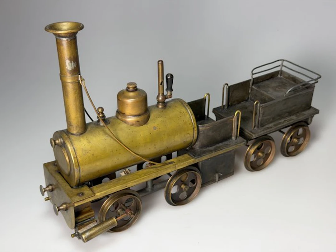 Ernst Plank 1 - Steam locomotive with tender (1) - 65 mm gauge steam engine