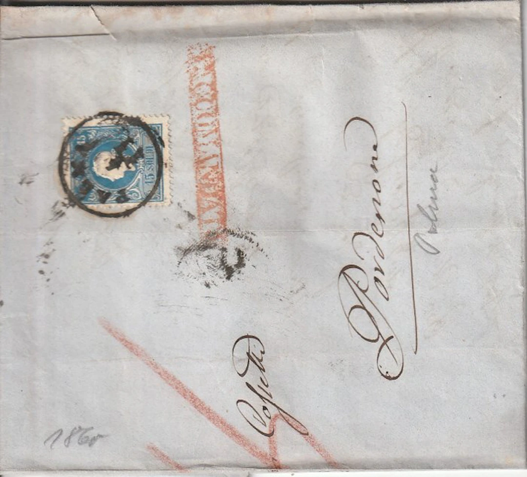 Austria 1850/1867 - Lombardy: Various Classical Letters (127–162)