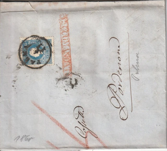 Austria 1850/1867 - Lombardy: Various Classical Letters (127–162)