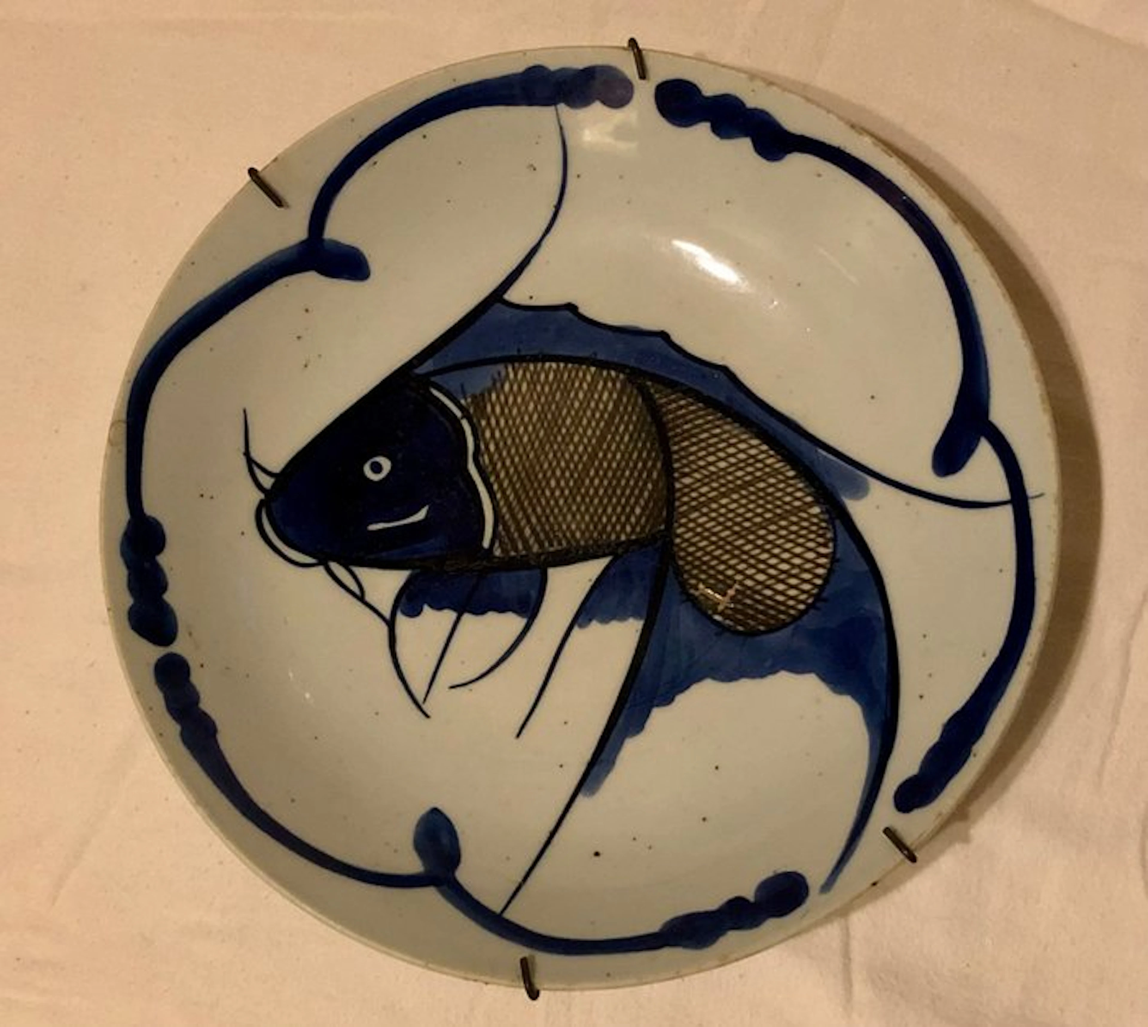 Dish - Porcelain - Antique Porcelain Plate