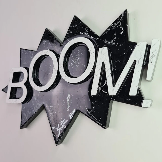 Santicri (1992) - Boom! White marble