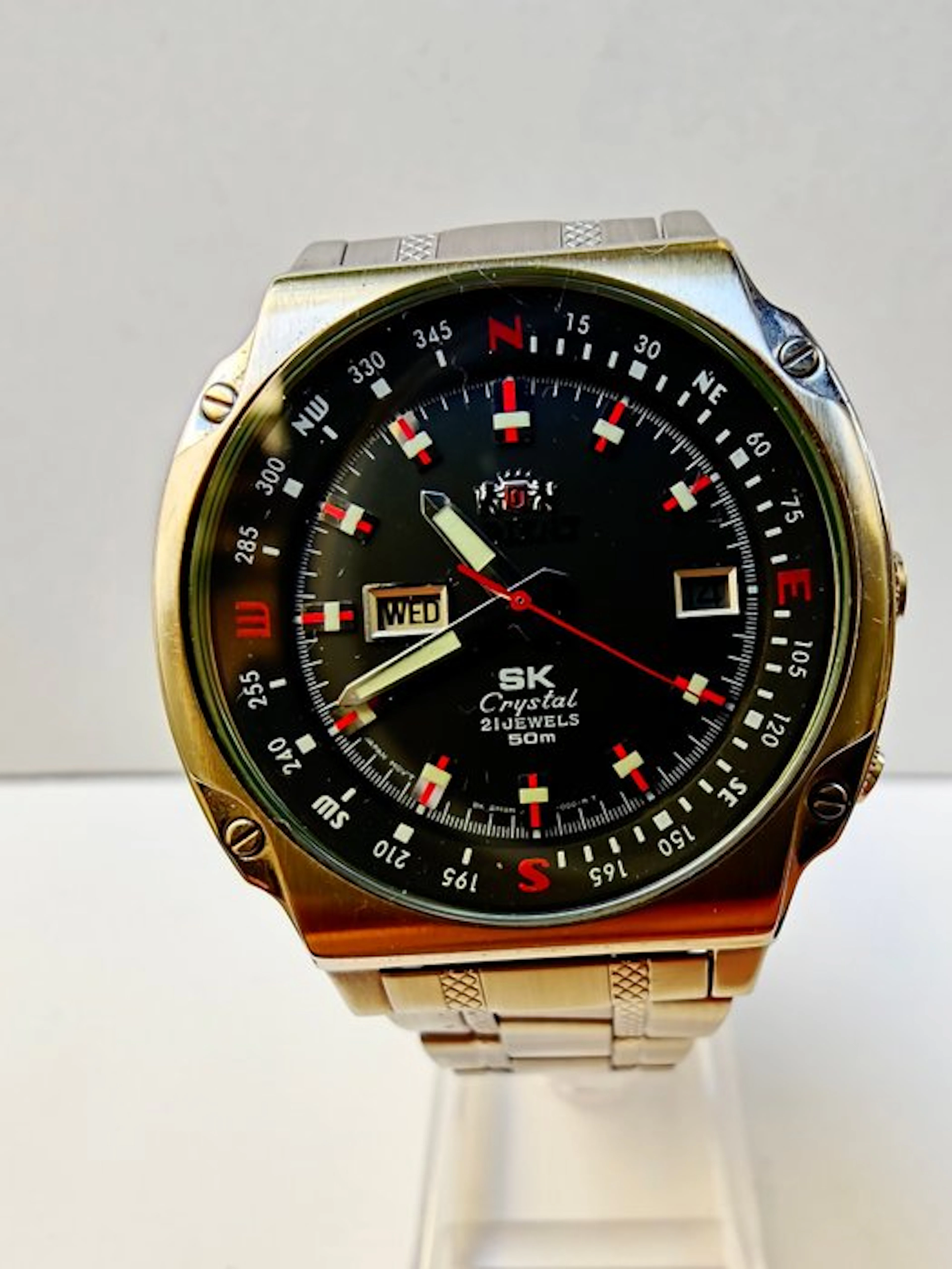 Orient - SK Crystal - No reserve price - EM5H-C0-A CA - Men - 1980