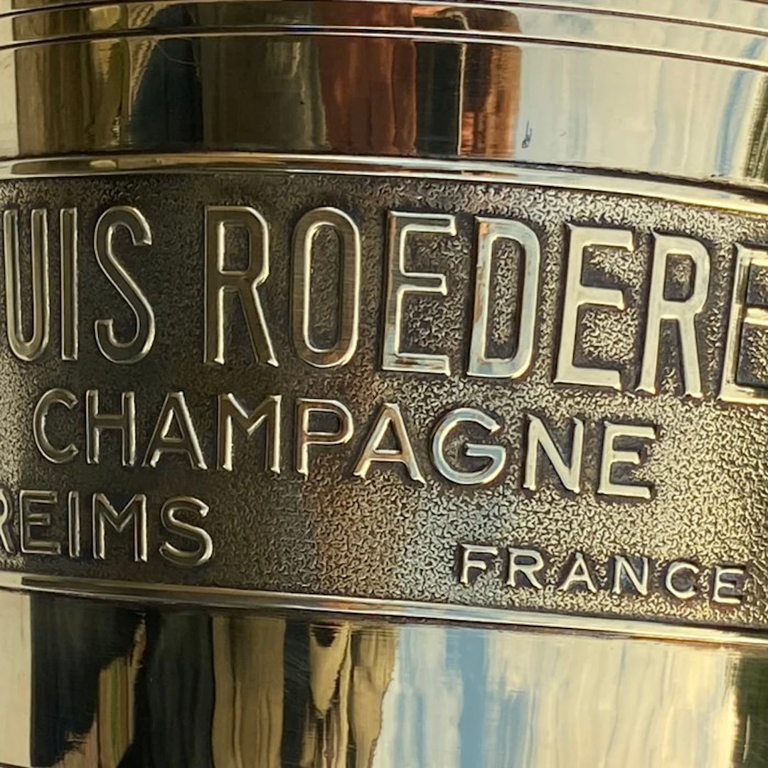 LOUIS ROEDERER (Reims) / ARGIT (Paris) - Champagne cooler - Gilt brass