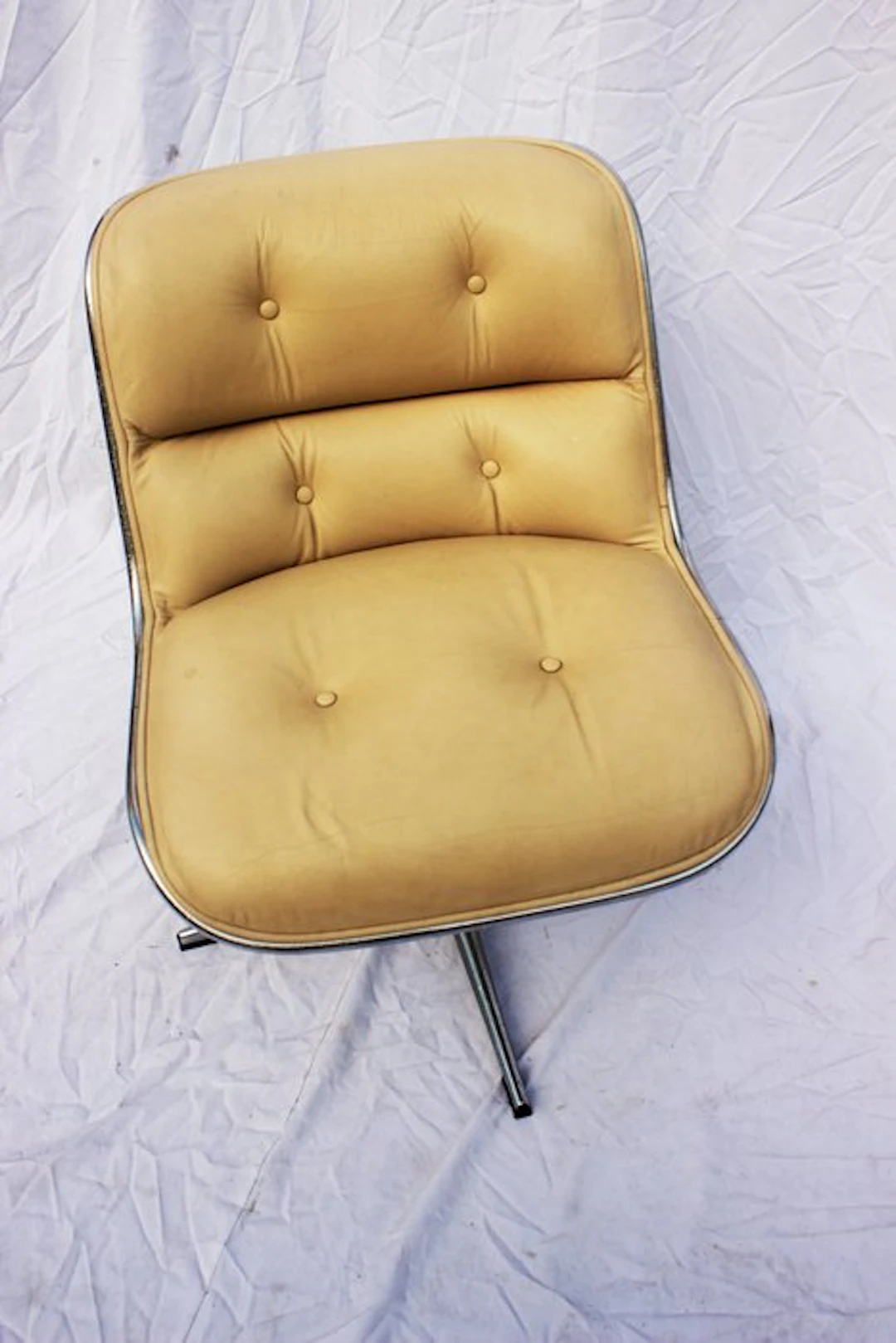 Knoll - Charles Pollock - Lounge chair - Chrome
