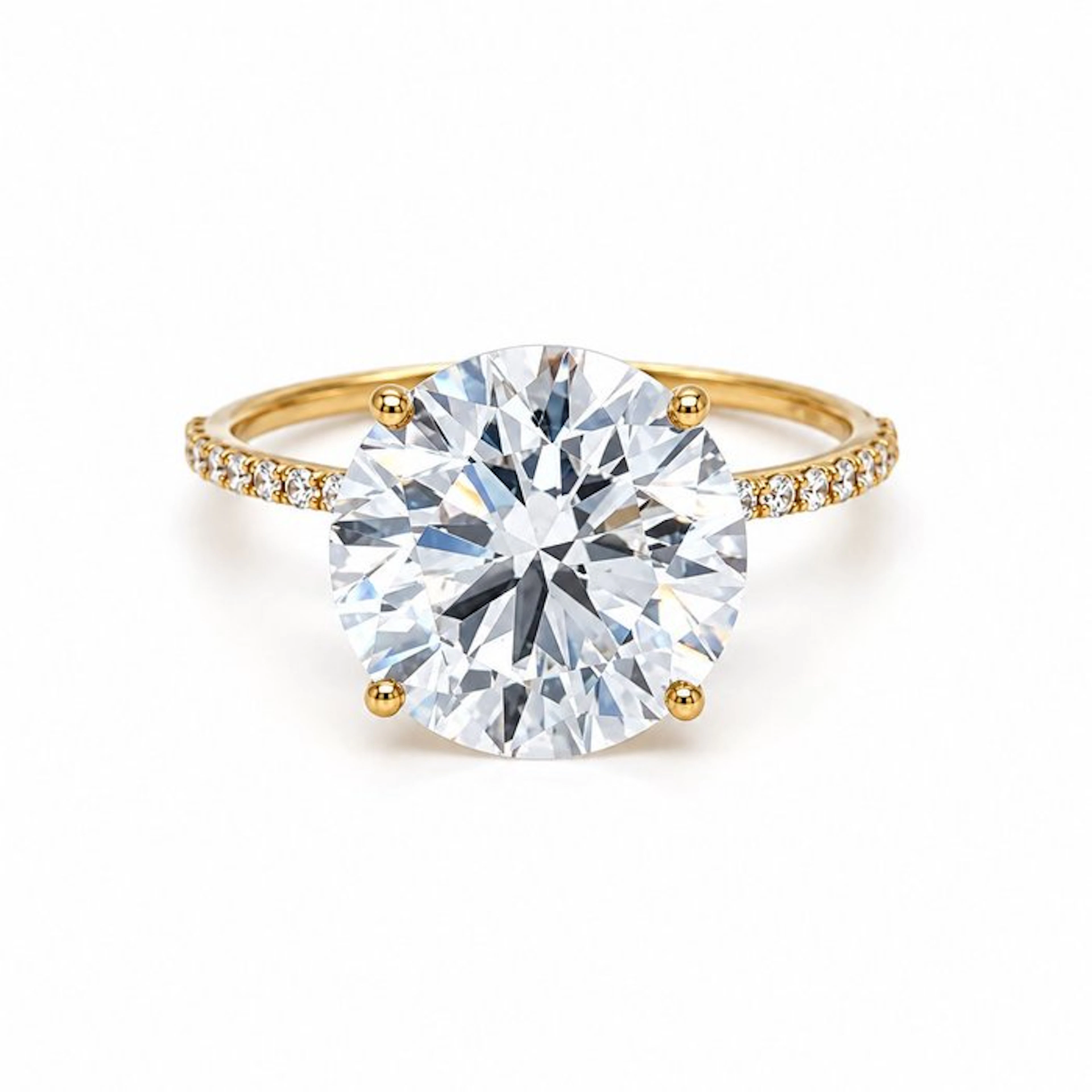 No reserve price - Ring - 14 kt