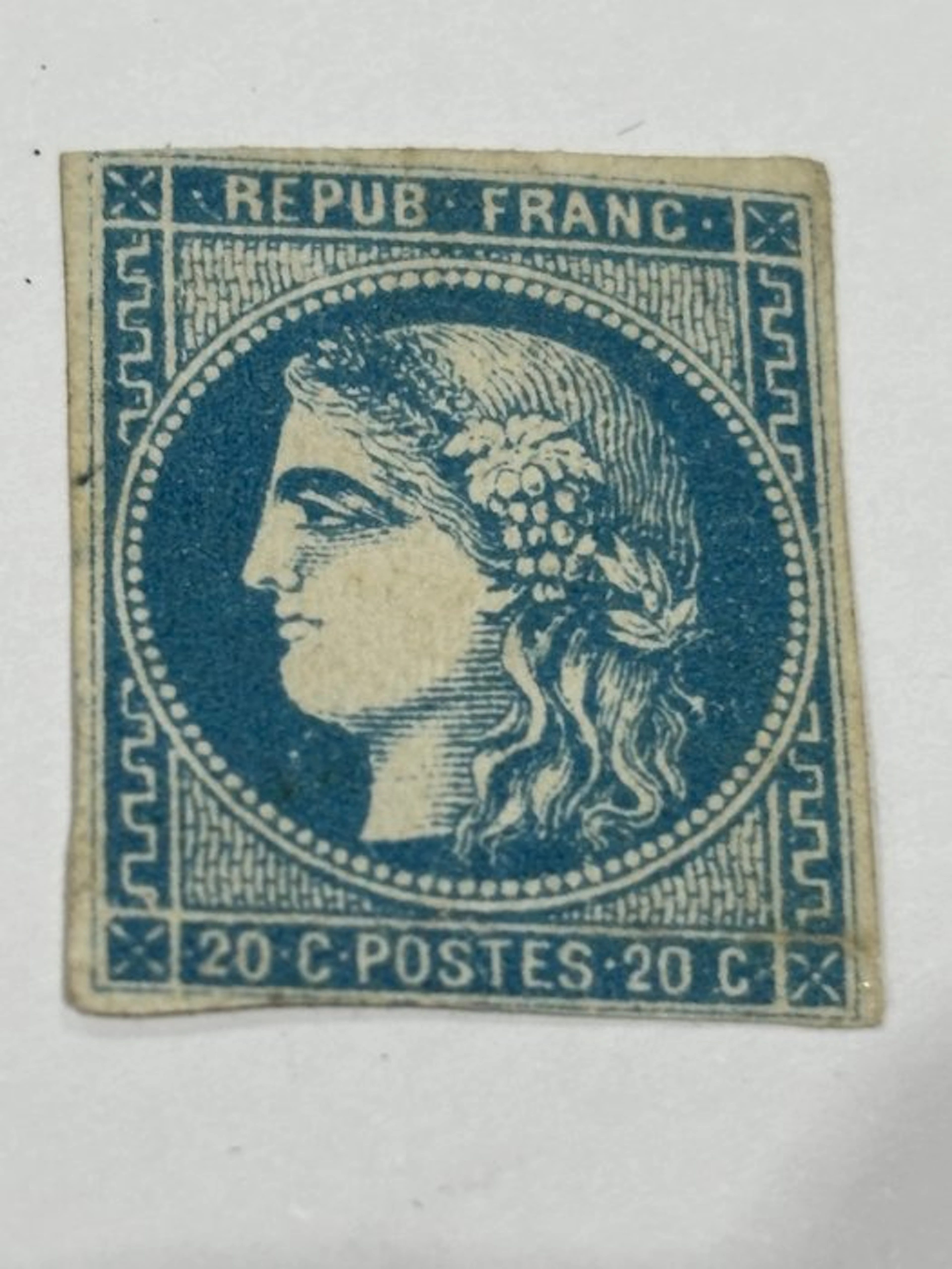 France 1870 - France 1870 - ceres 20C. superb value 2200€.