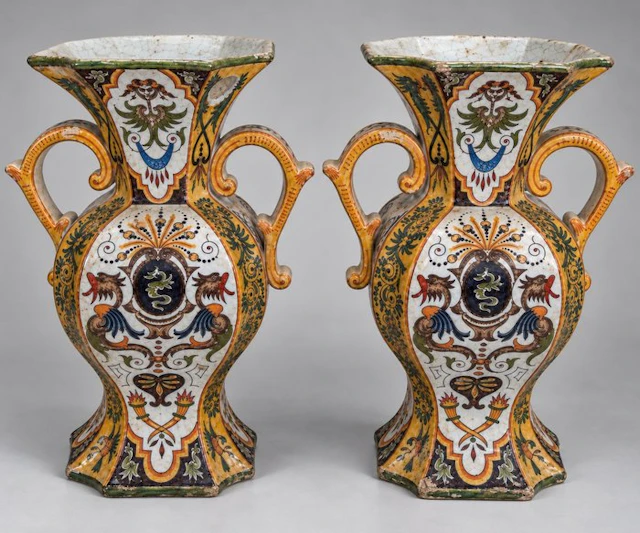 Ceramiche antiche Raffaele Fanciullacci - Vase (2)...