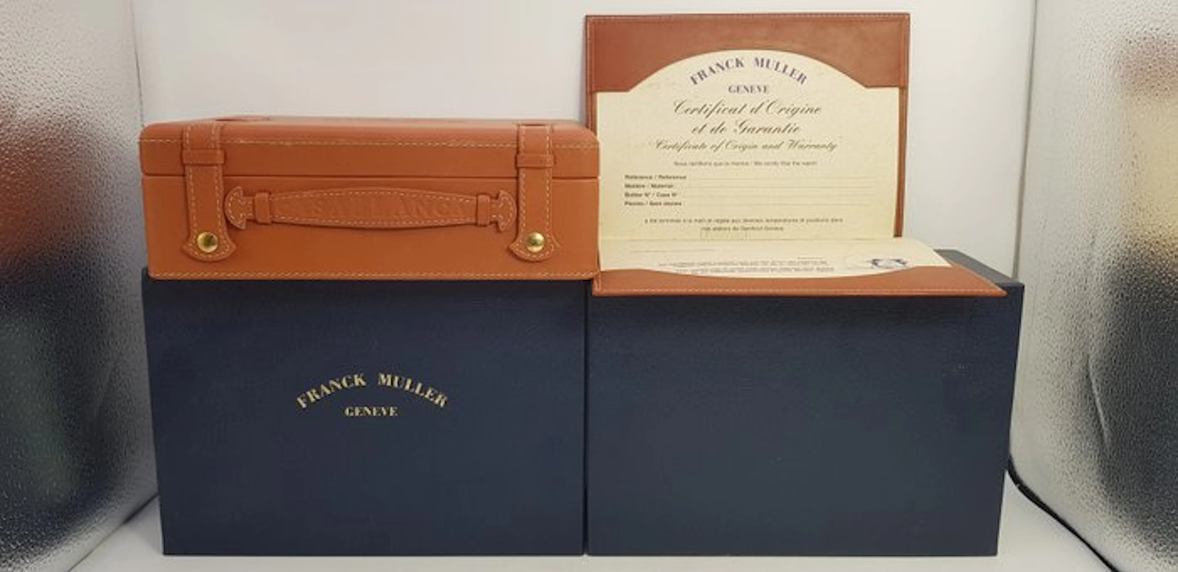 Franck Muller - Box + Garanzia in bianco.- Casablanca -