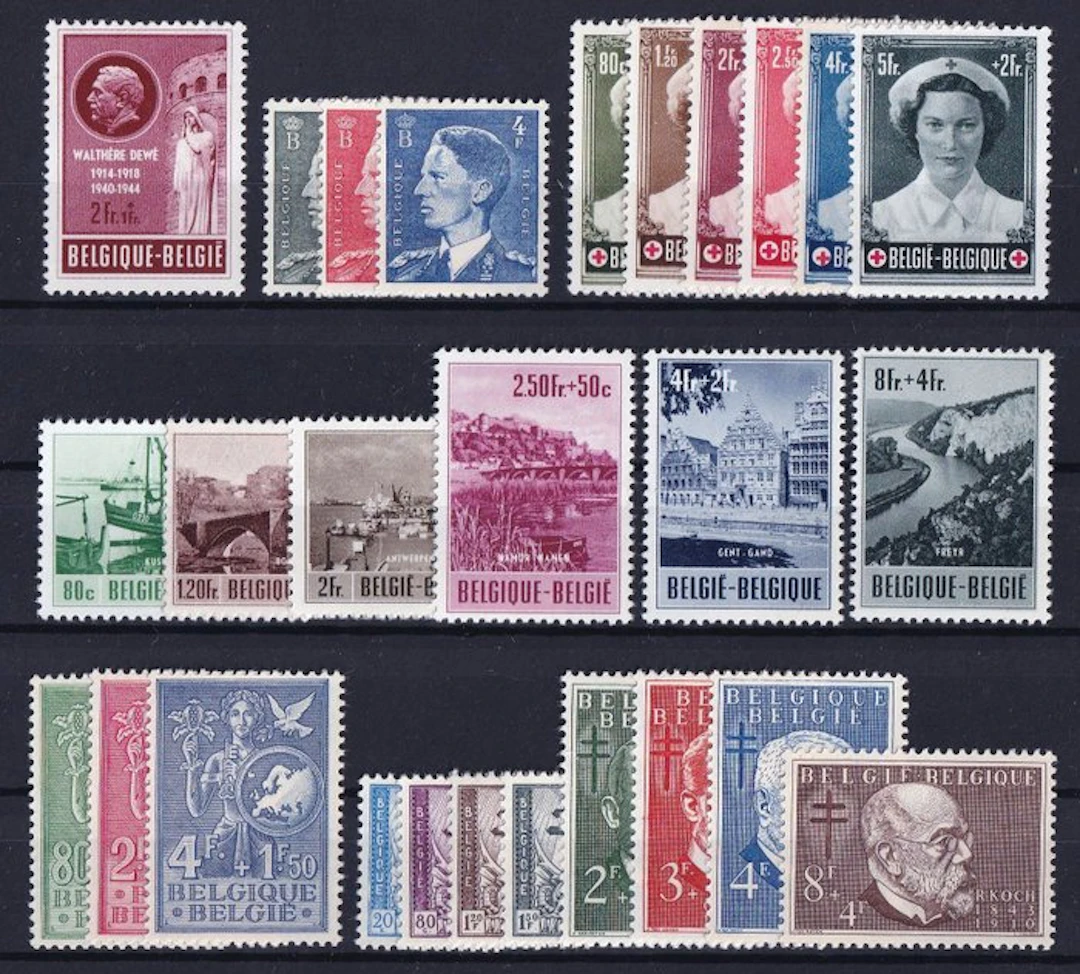 Belgium 1953 - Complete annual edition (excluding...