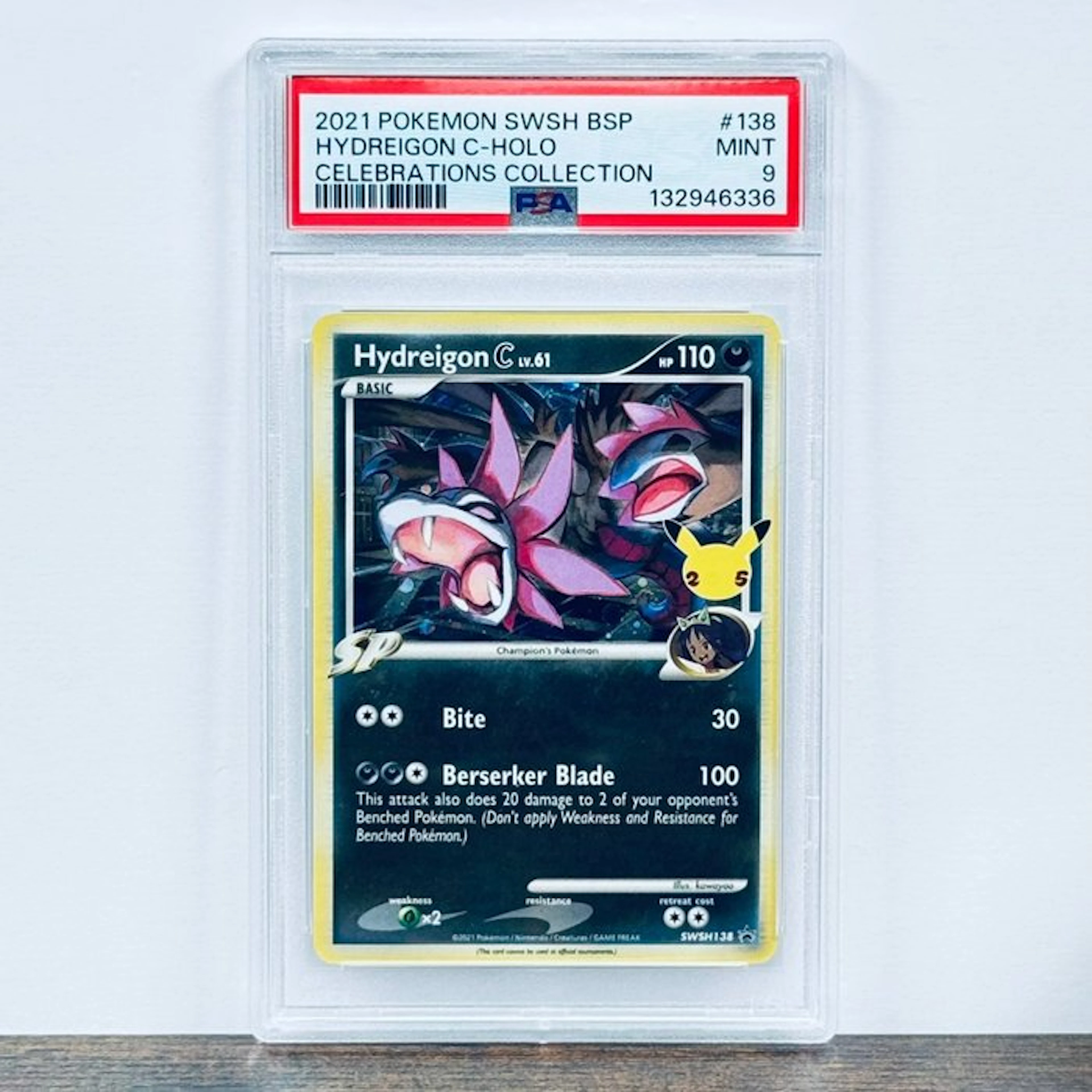 Pokémon Graded card - Hydreigon C 138 – Pokémon - PSA 9