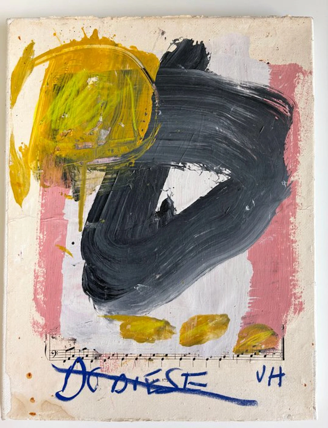 Victor Hasch (1945-2012) - Composition abstraite