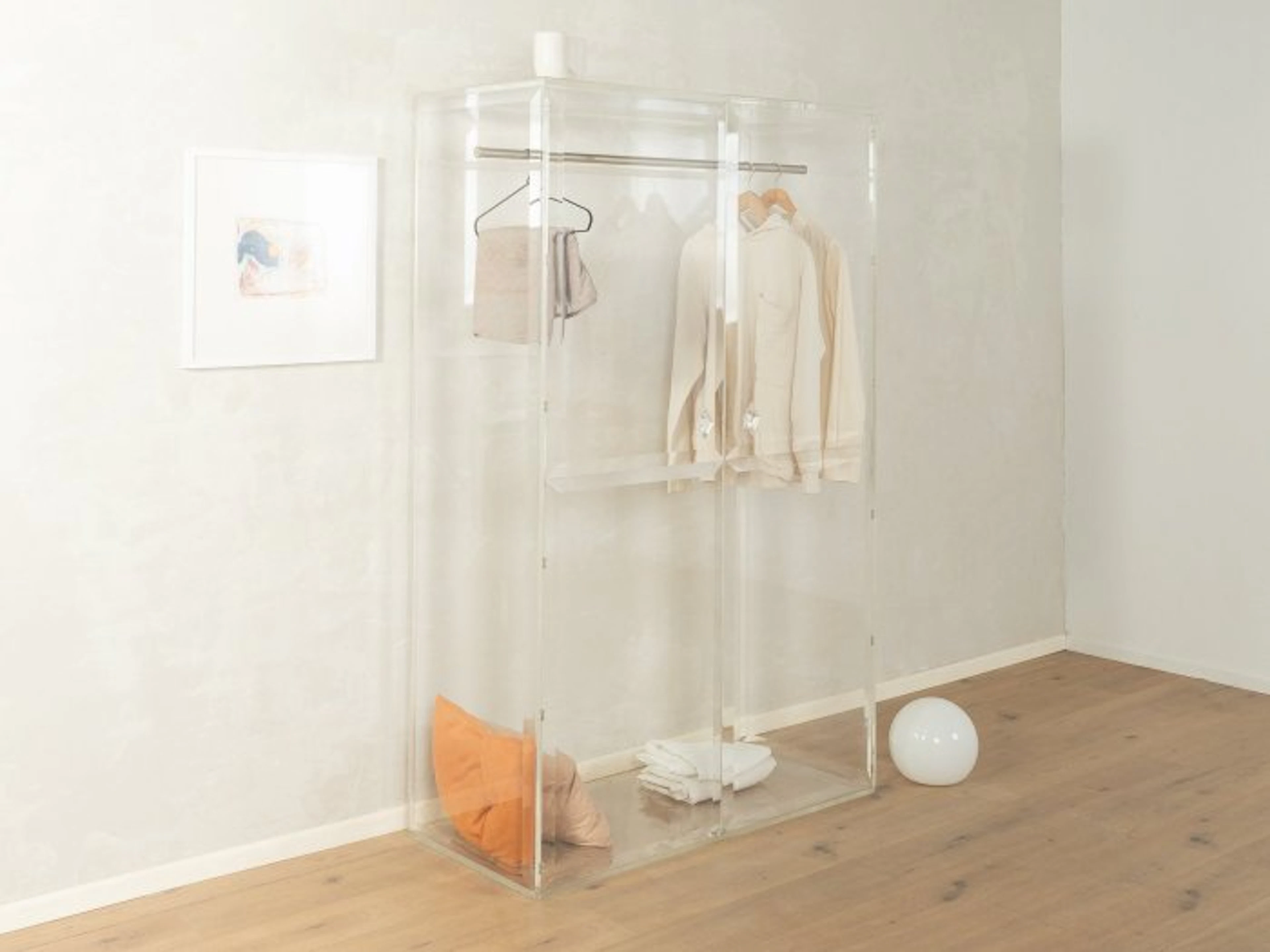 Wardrobe - Acrylic - 1980s Acrylic Wardrobe