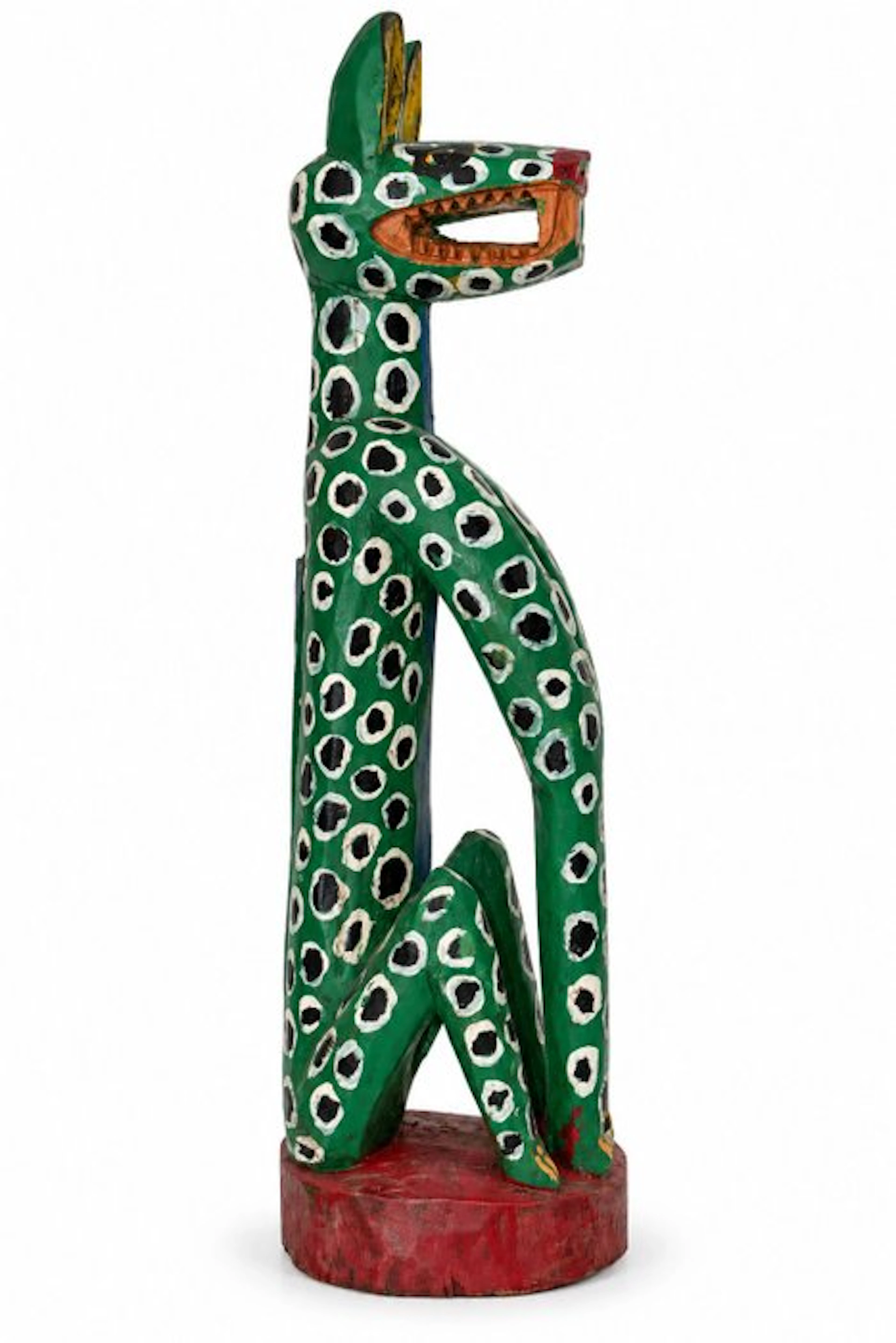 Léopard Bozo - Sculpture - Bozo - Mali (No reserve price)