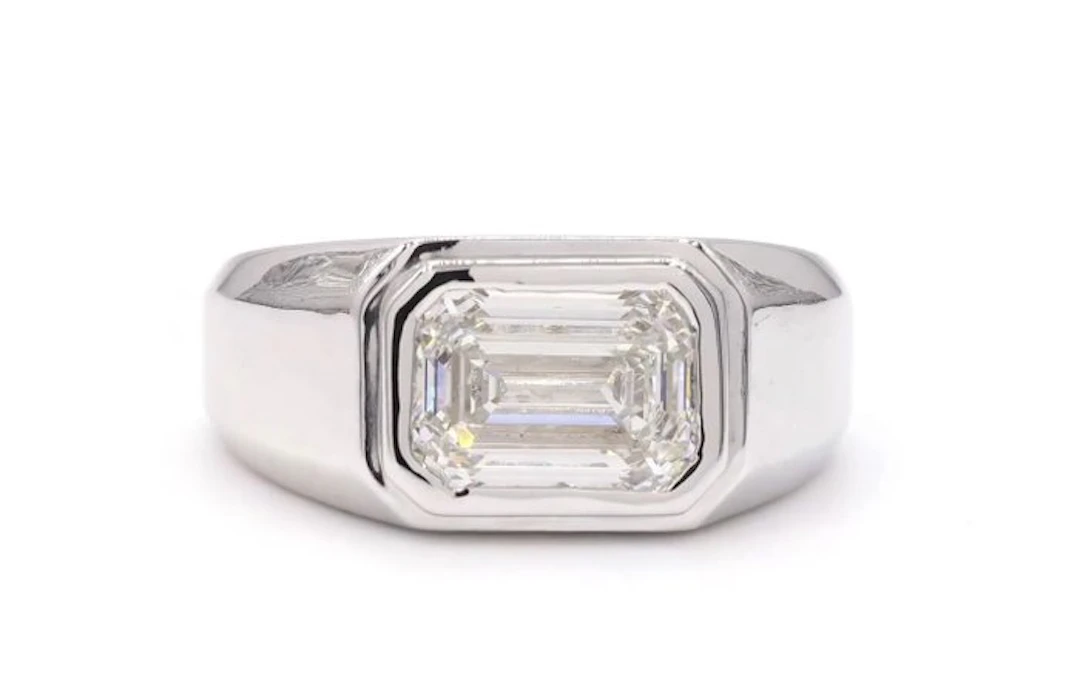 No reserve price - Ring - 14 kt