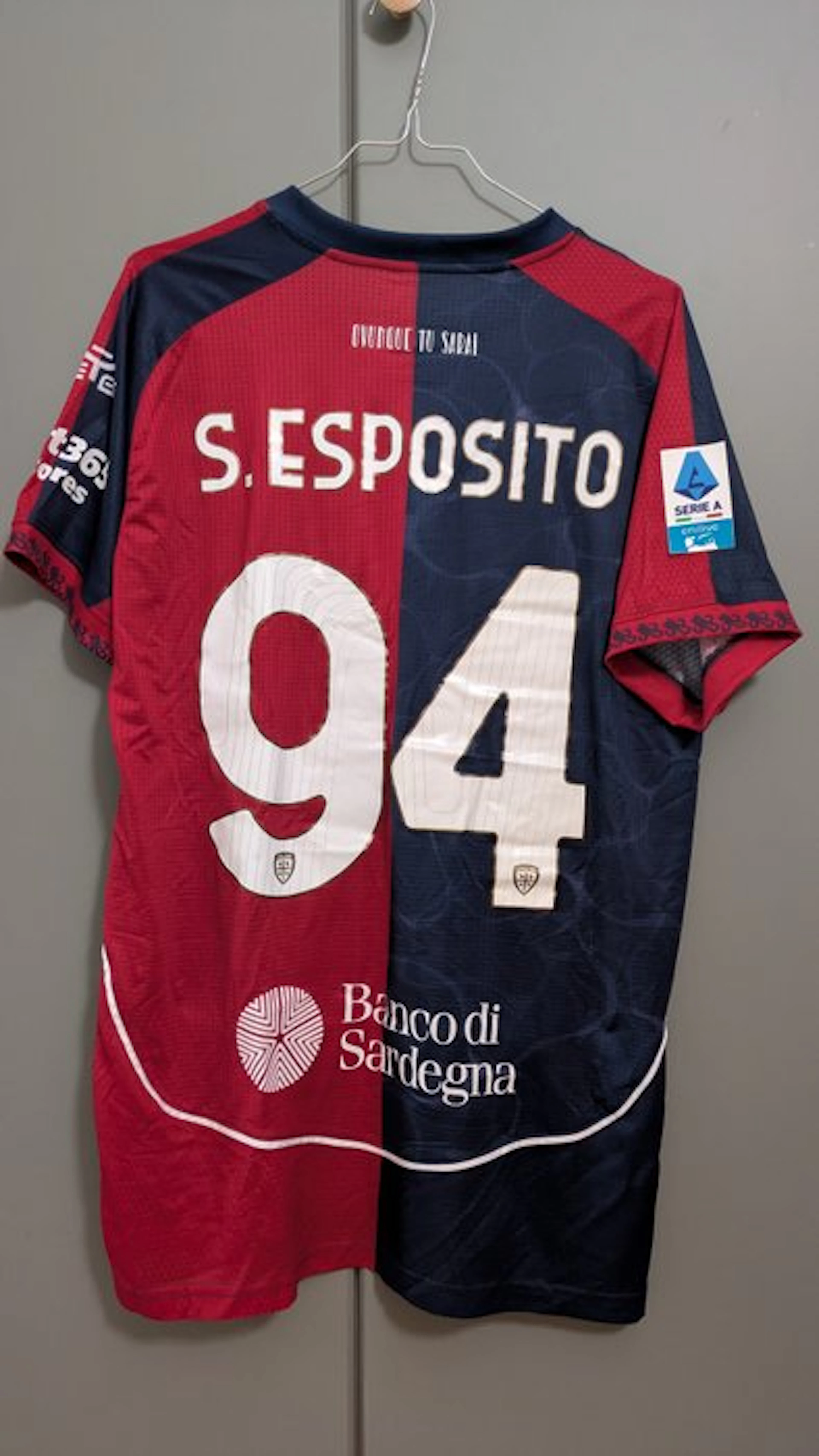 cagliari - Serie A - S. Esposito - Football jersey
