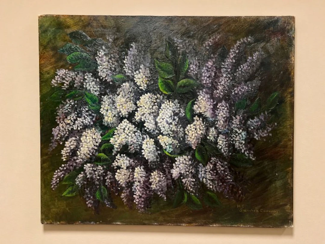 María del Carmen Sánchez Cánovas (1942 - Murcia) - Lilas...