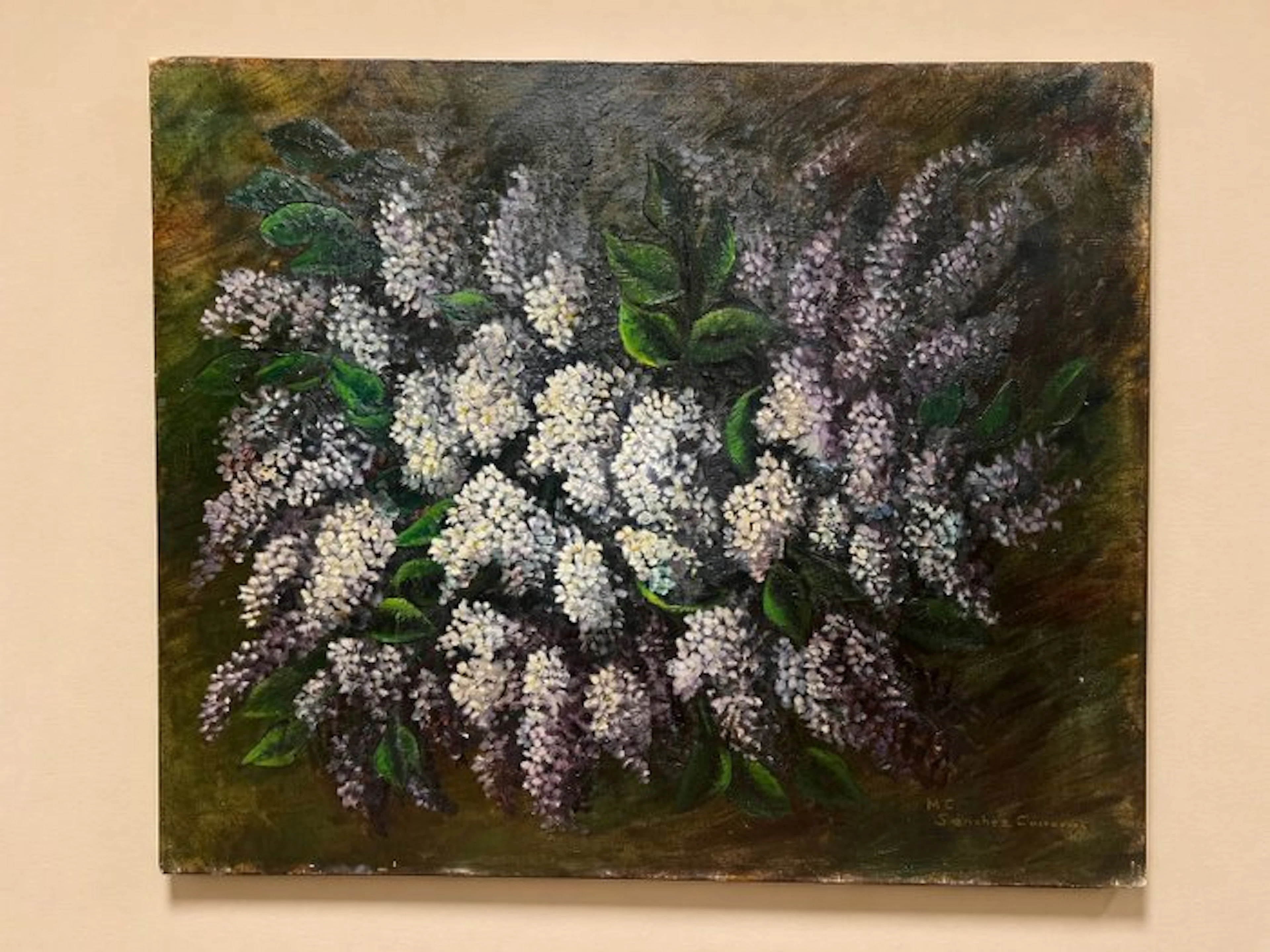 María del Carmen Sánchez Cánovas (1942 - Murcia) - Lilas...