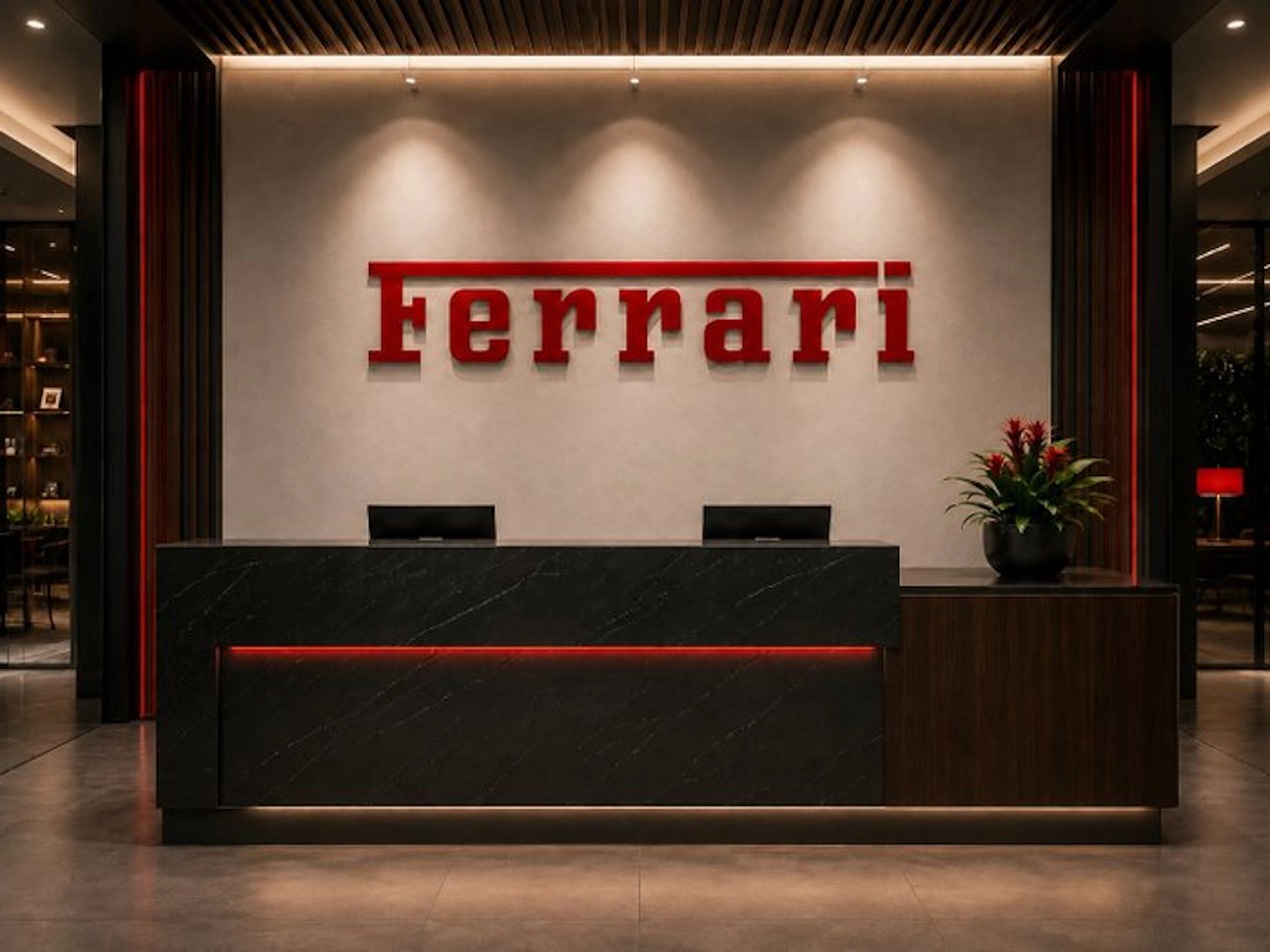 Ferrari – 200 cm – Sign - Porsche