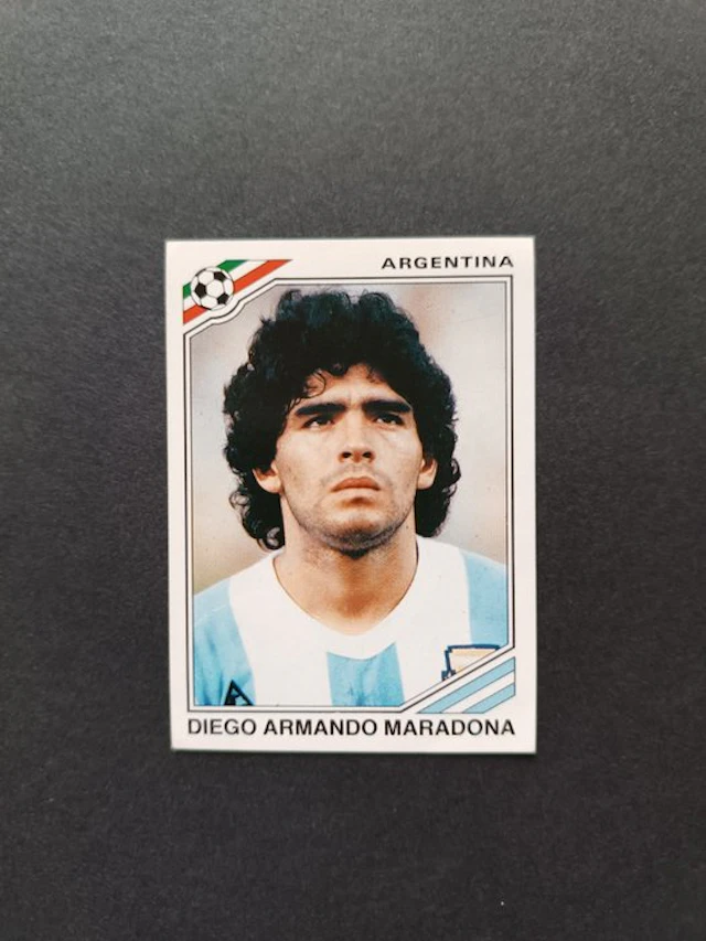 Panini Diego Armando Maradona - World Cup Mexico 86 - Figurina n
