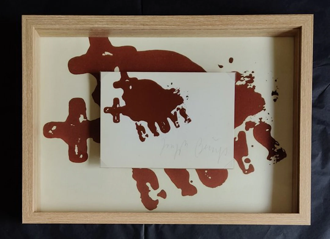Joseph Beuys (1921-1986) - Zeichen aus dem Braunraum VI / Fluxus.