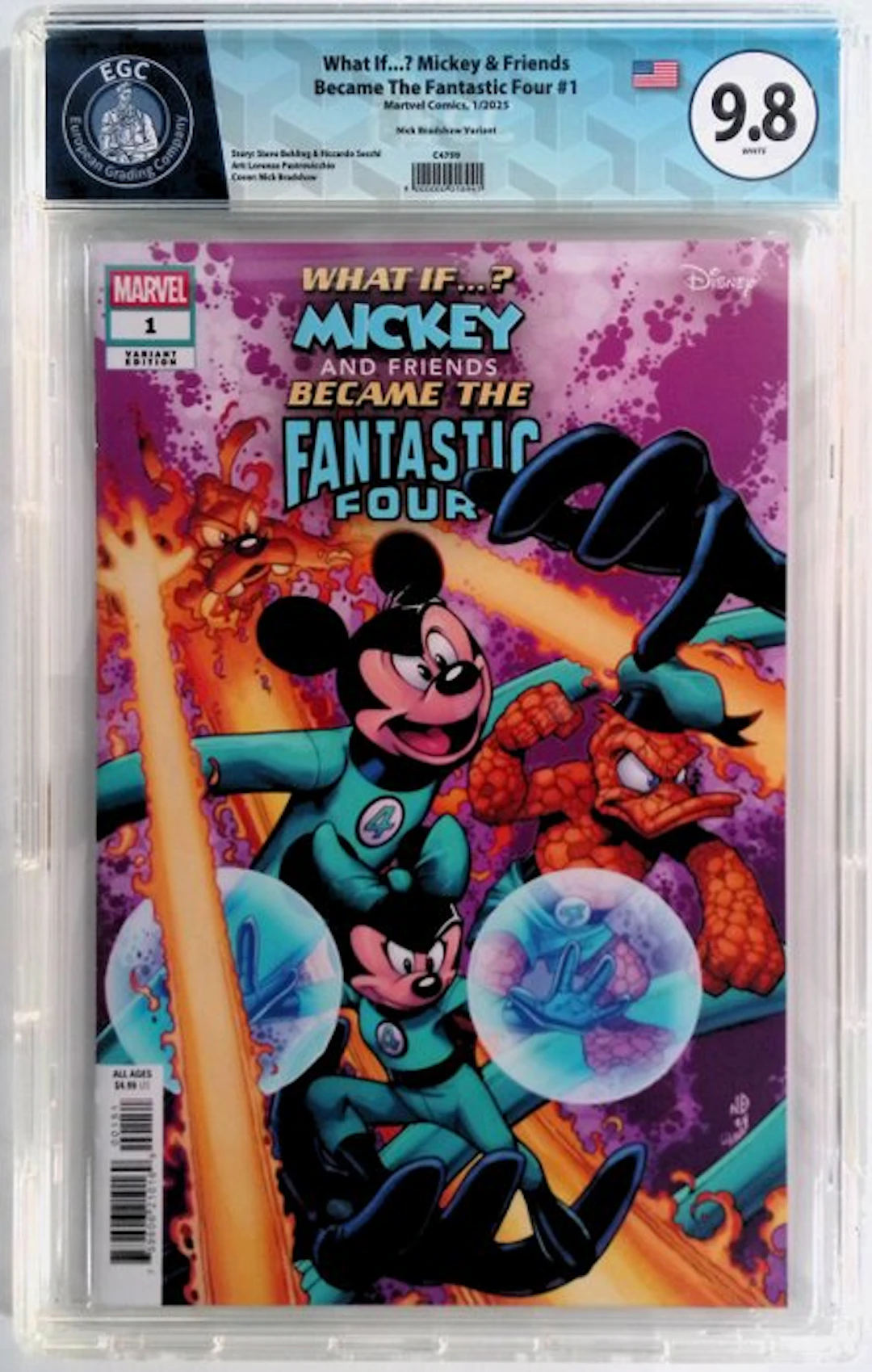 What if..? Mickey & Friends Became The Fantastic Four #1...