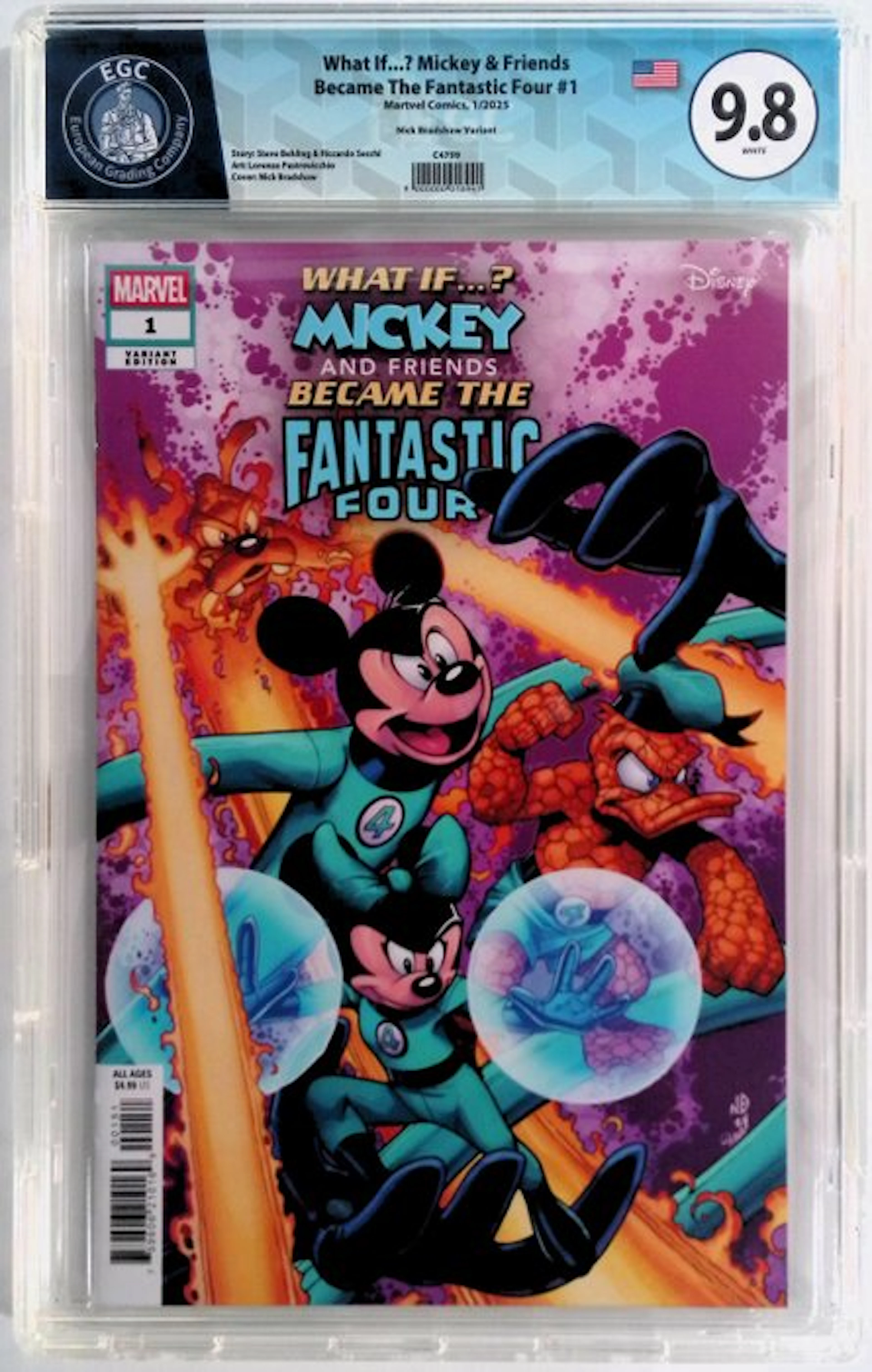 What if..? Mickey & Friends Became The Fantastic Four #1...