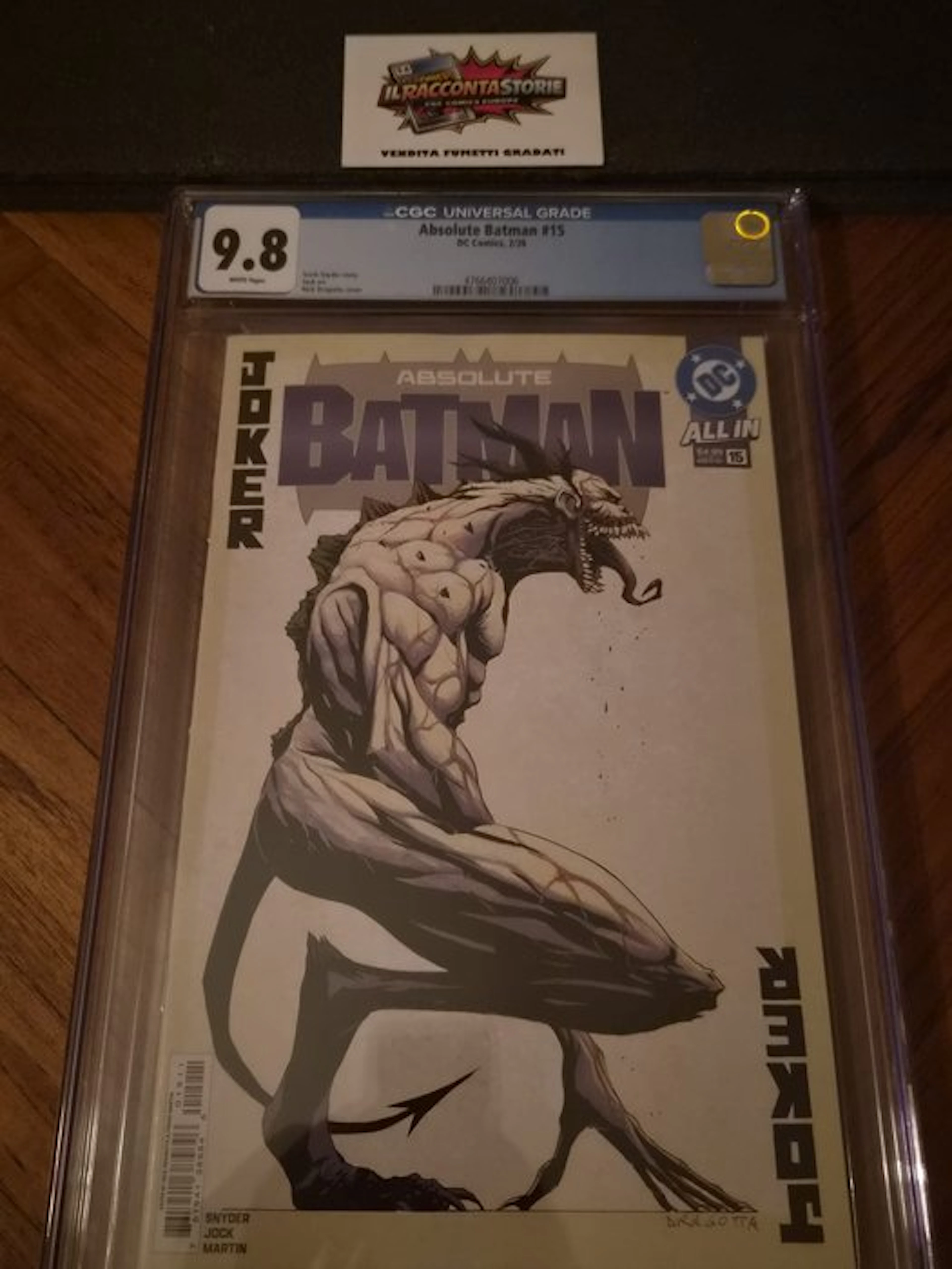 Batman 15 - Absolute Batman - 1 Graded comic - First edition - CGC 9.8