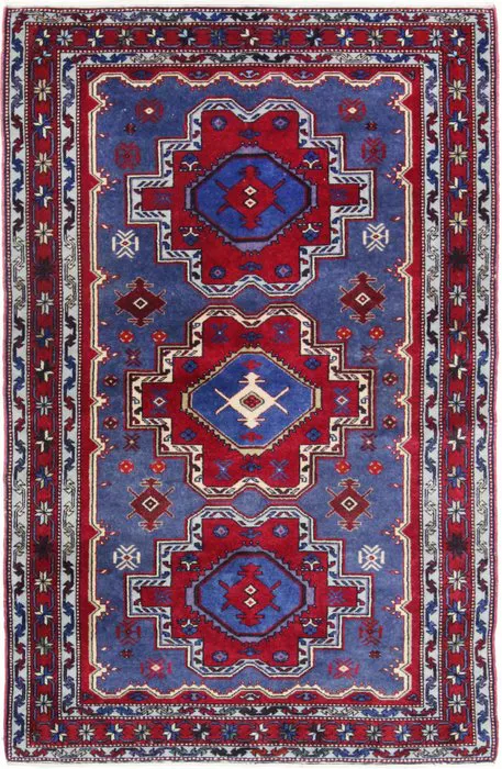 Russian antique Caucasian Shirvan over 60 years old - Rug - 200 cm ...