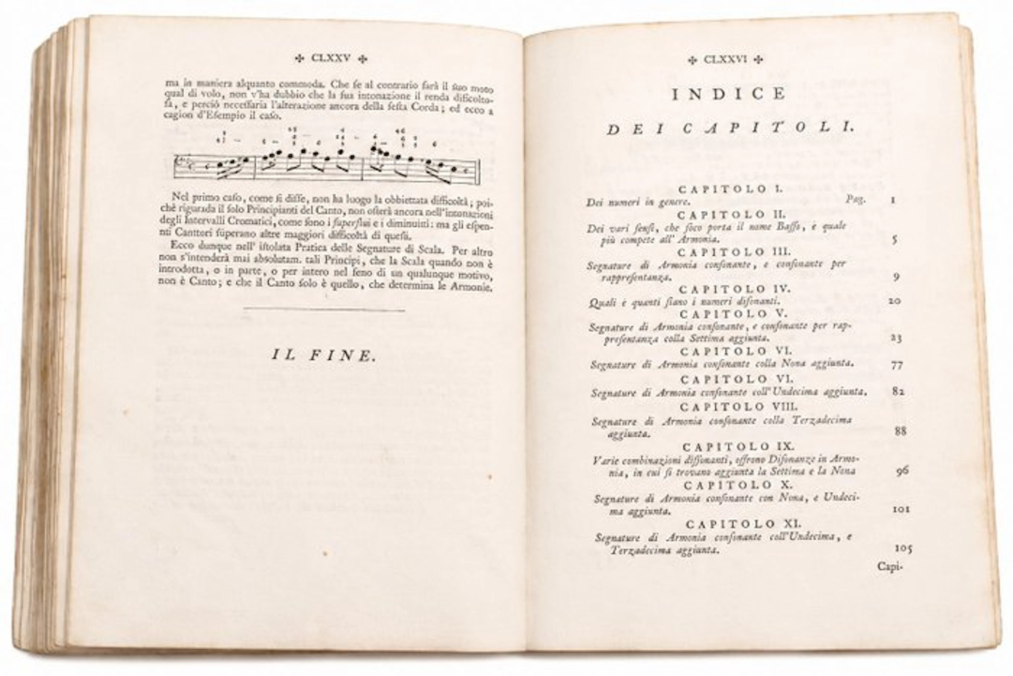 Sabbatini - Musicali Numeriche - 1799