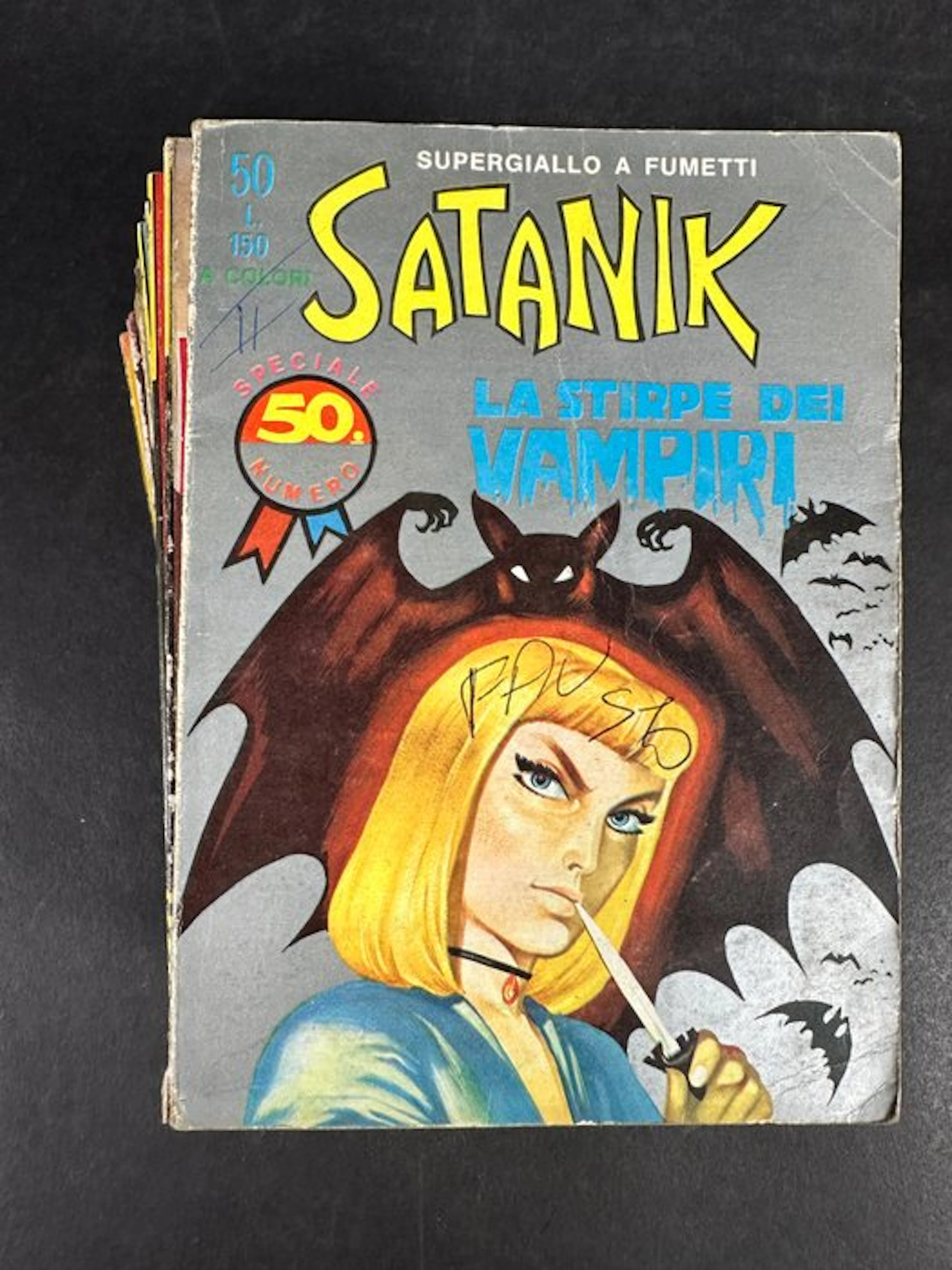 Satanik nn. 50/59 - 10 Comic - First edition - 1966