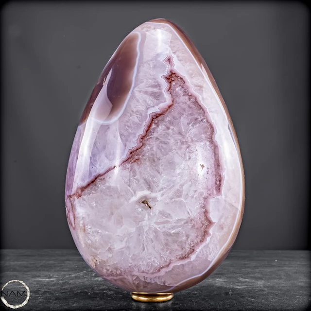 Rarer Orca-Amethyst-Agate with Pink Amethyst – An...
