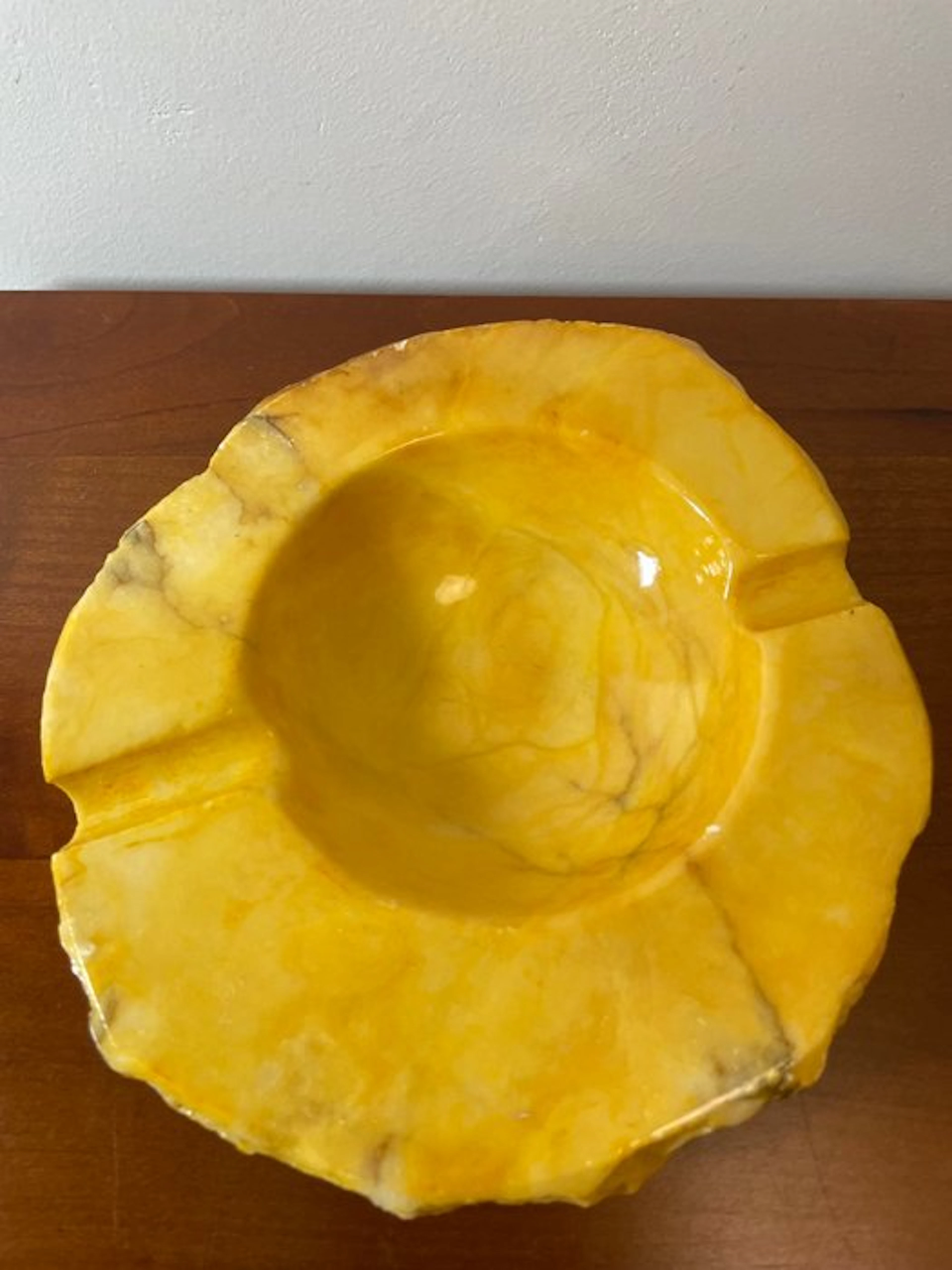 Ashtray - Alabaster - Vintage ashtray