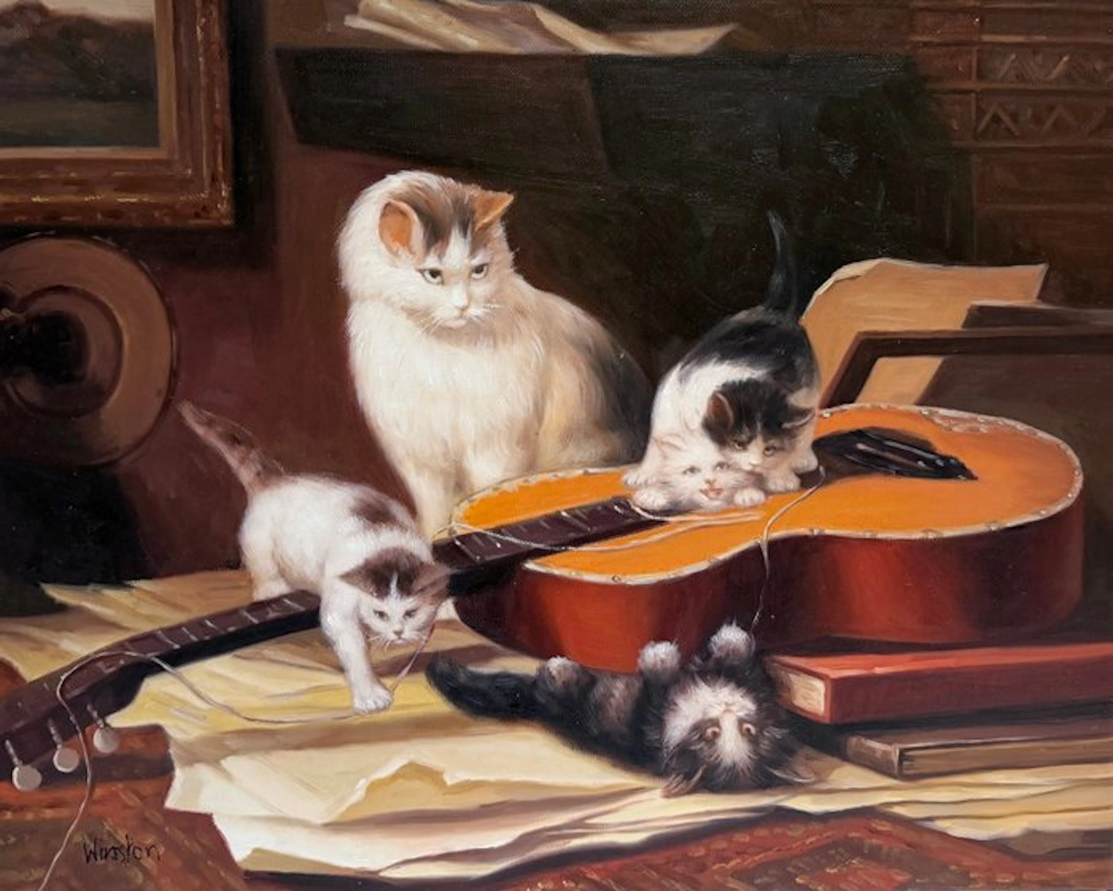 N. Winston (XX-XXI) - Les Chatons Musiciens – Autour de...