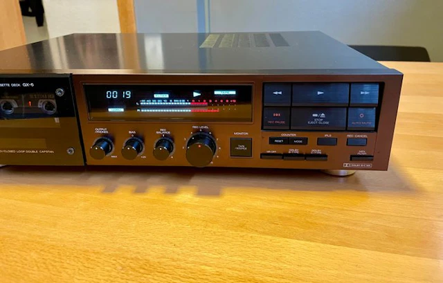 Akai - GX-65 / Super GX Glass Heads Audio-cassette deck