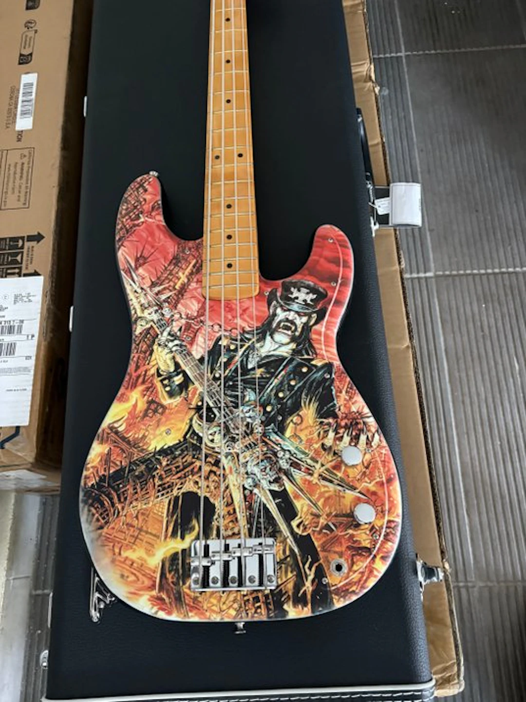 Fender - Precision Bass "Lemmy" by Olivier Ledroit (1 of...