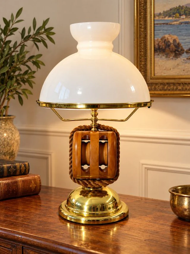 Foresti et Suardi - porto Marghera - Buffet table lamp...